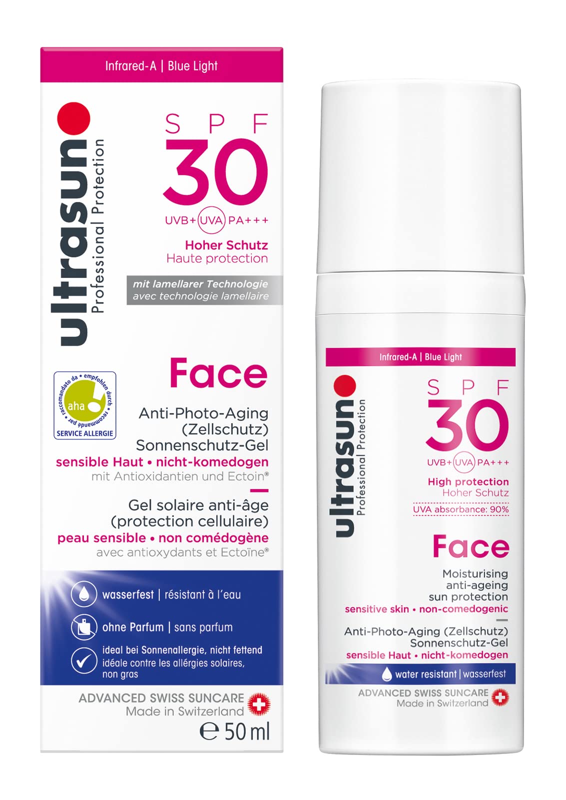 Ultrasun Anti-Ageing Face SPF30 50ml