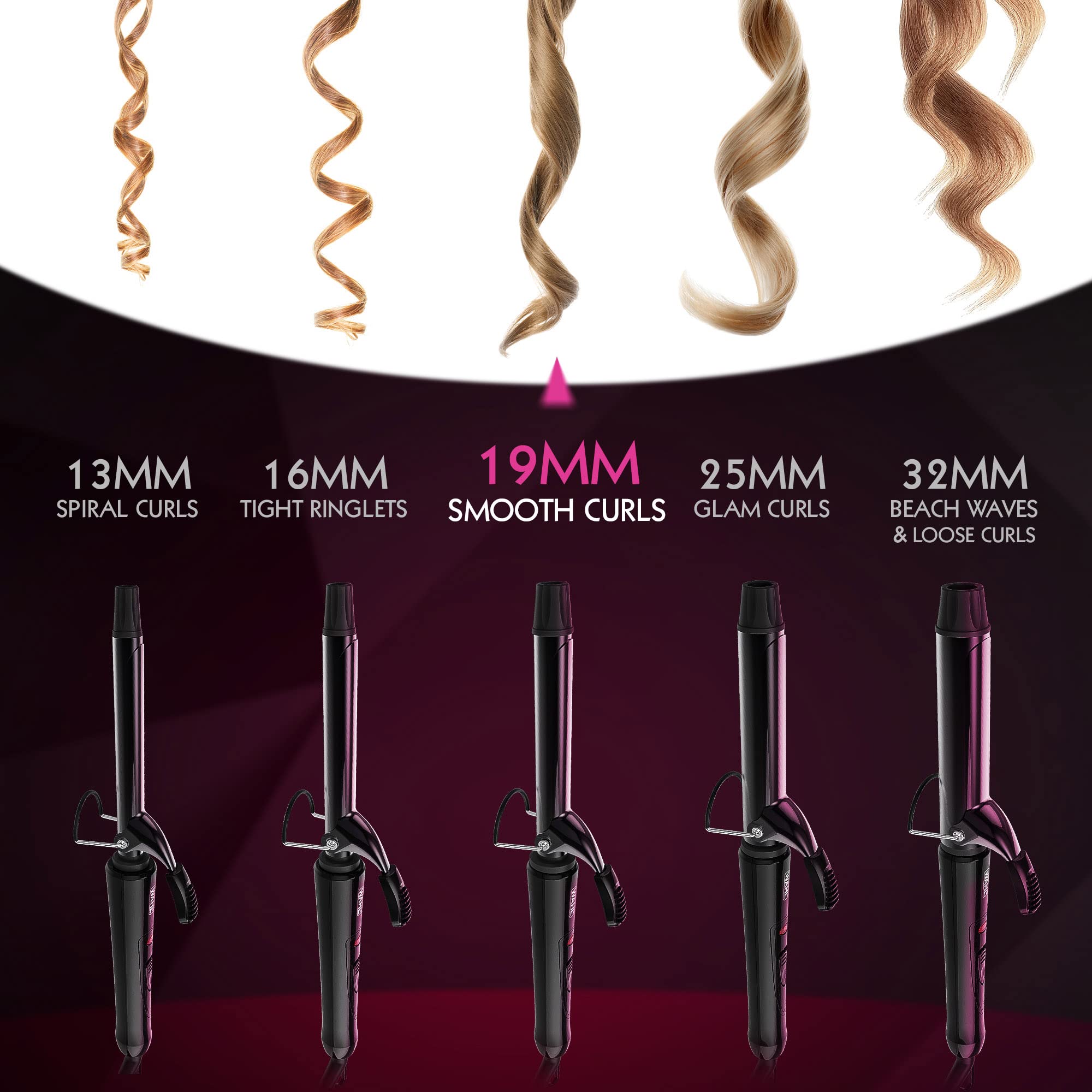 Wahl 19 mm Curling Tong by Wahl
