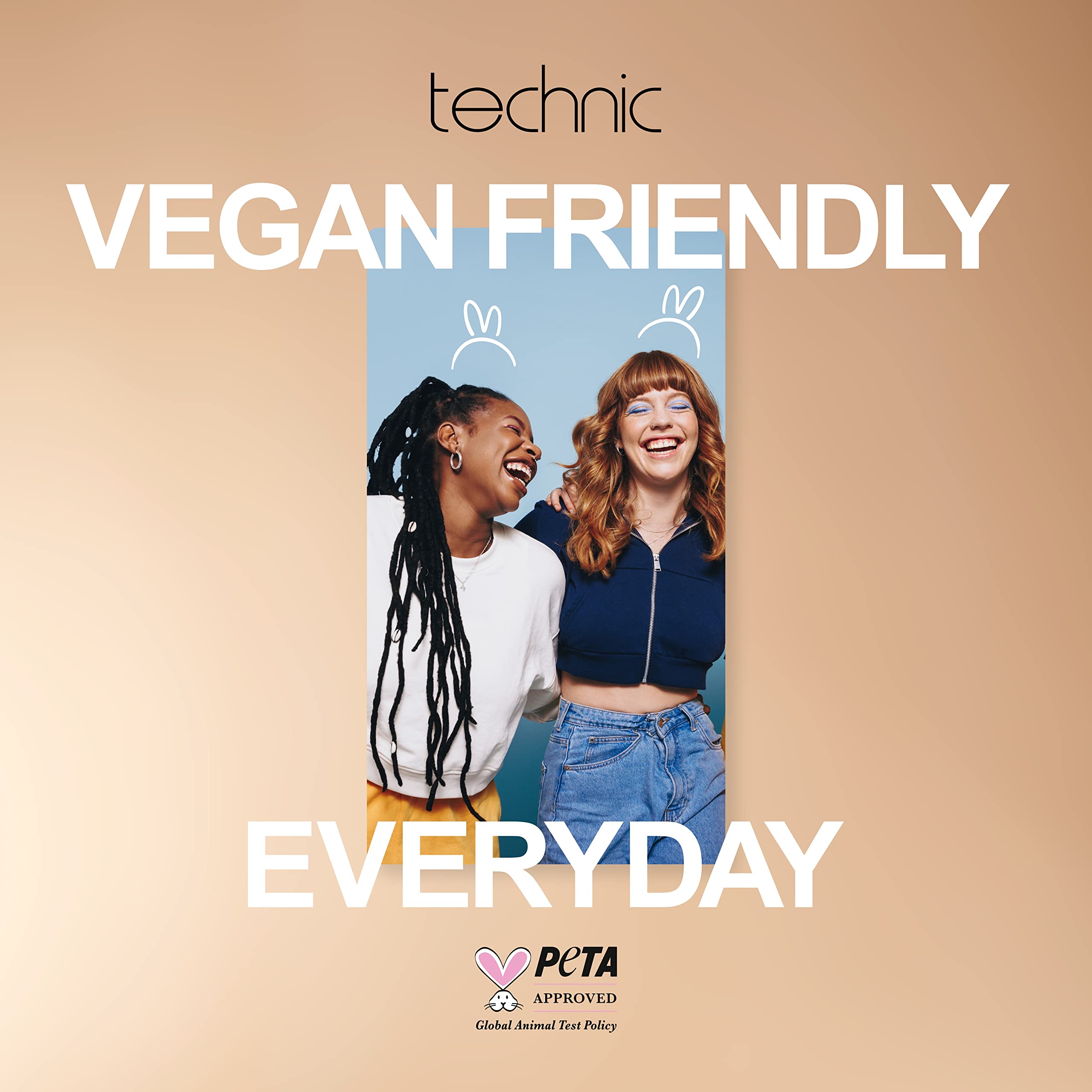 Technic Mega Nudes 12 Colour Eyeshadow Palette