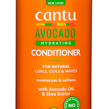 Cantu Avocado Hydrating Cream Conditioner, Sulfate-free, 13.5 Ounce