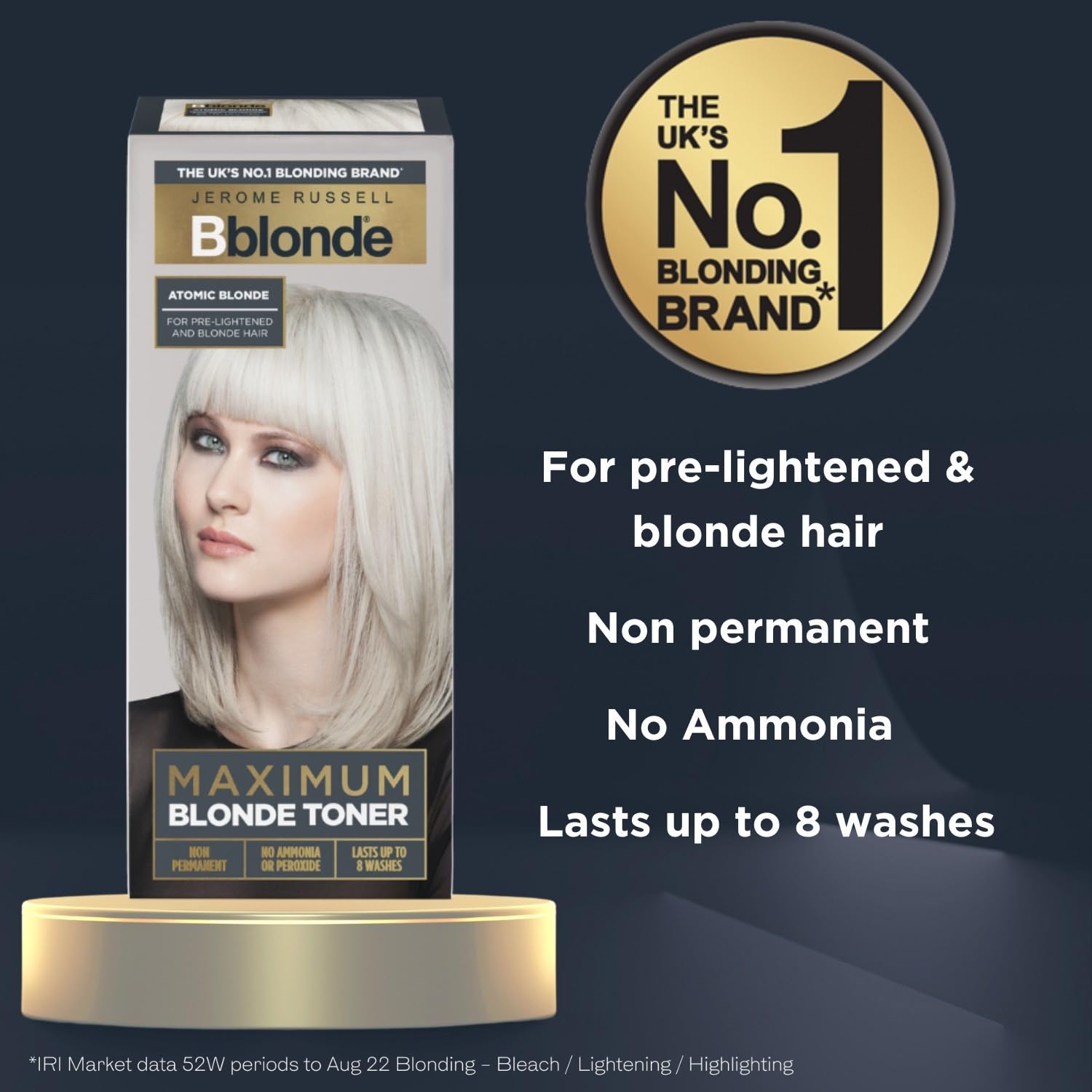 Jerome Russell Bblonde Maximum Blonde Toner Atomic Blonde 75ml