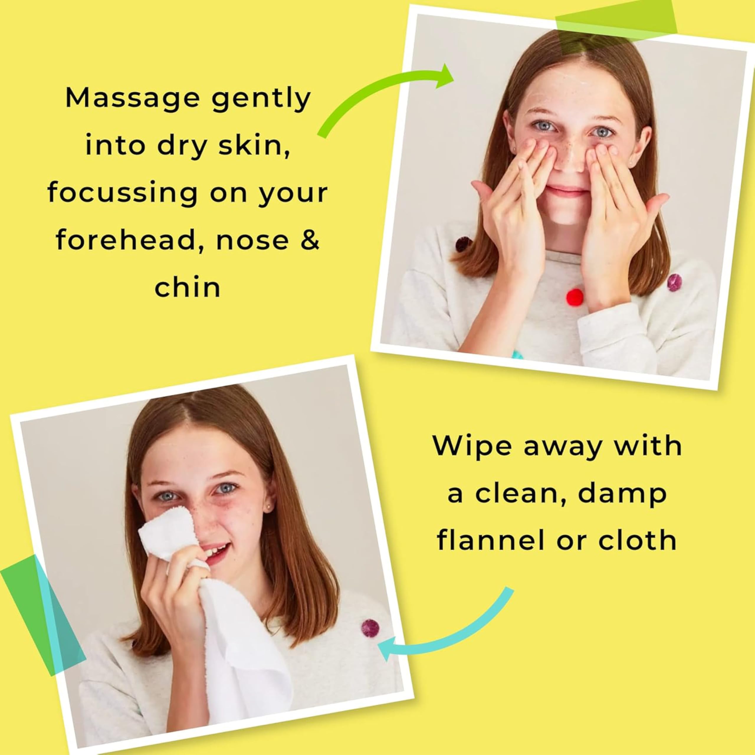 Spots & Stripes - Skin Goals Gentle Cleansing Lotion for Girls, the Perfect Starter Face Wash for Teen and Young Skin, Super-Gentle (150ml)