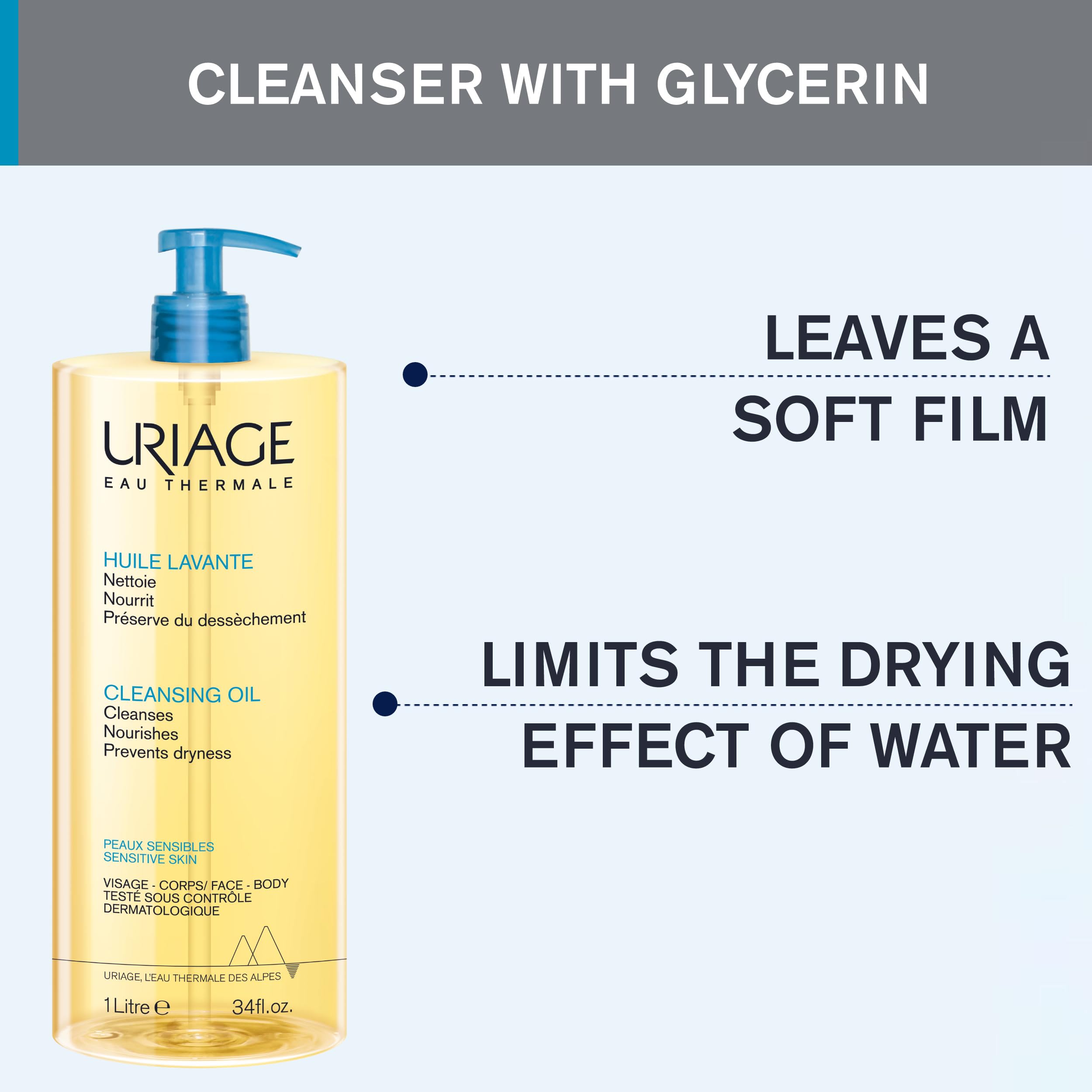 Uriage CLEANSING OIL BP 1000ML