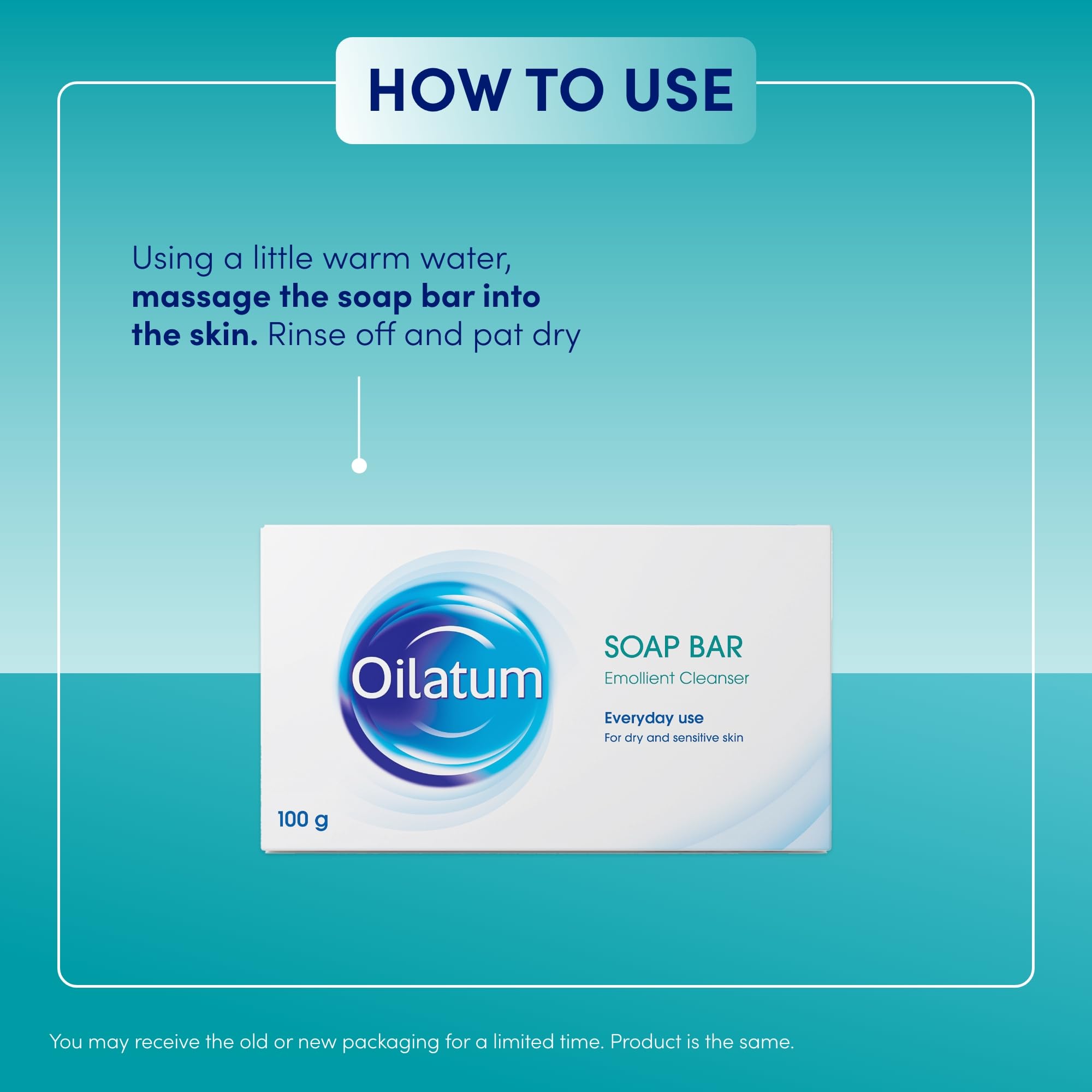 Oilatum 100g Soap Bar for Dry Skin