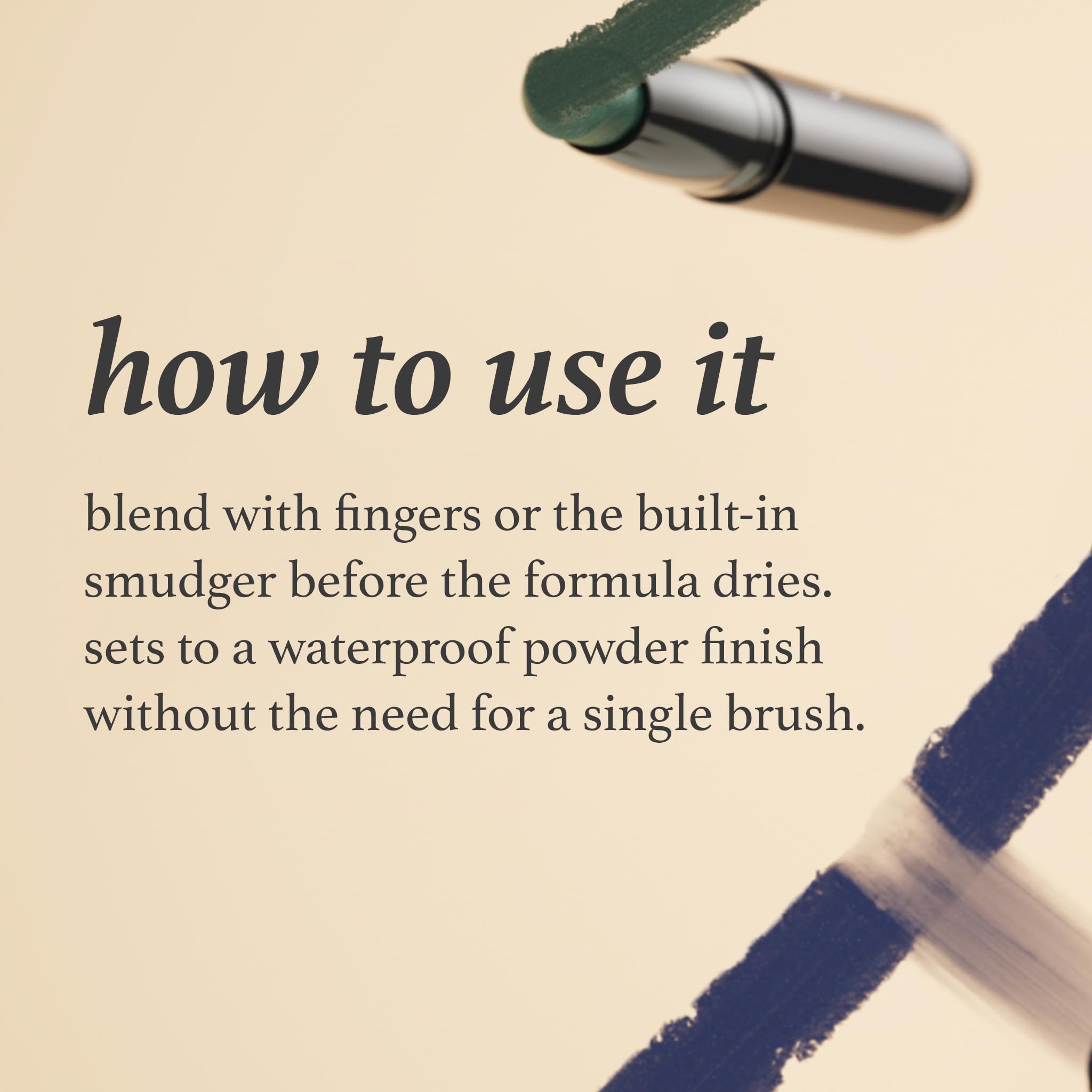 Julep Eyeshadow 101 Crème-to-Powder Eyeshadow Stick (Pearl & Rose) Long-Lasting, Waterproof Eye Shadow - Blendable, Crease-Proof Eye Shadow Stick with Built-In Smudger - Shimmer Eyeshadow