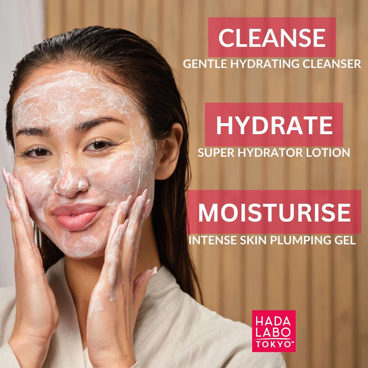 Hada Labo Tokyo - Super Hyaluronic Acid Super Hydrator Lotion, for Age 18-39, 150 ml bottle (Pack of 1)