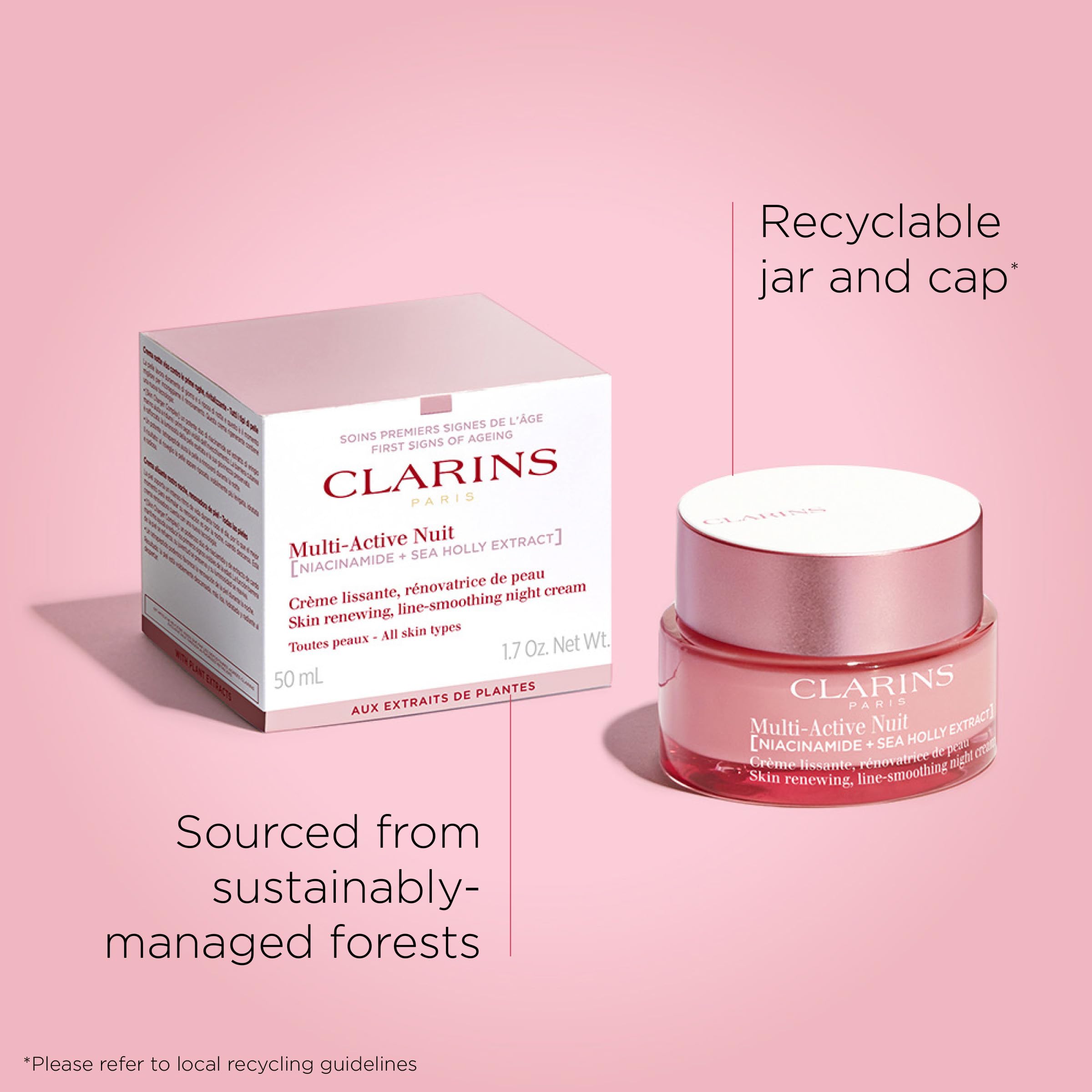 Clarins Multi-Active Night Cream All Skin Types 50ml