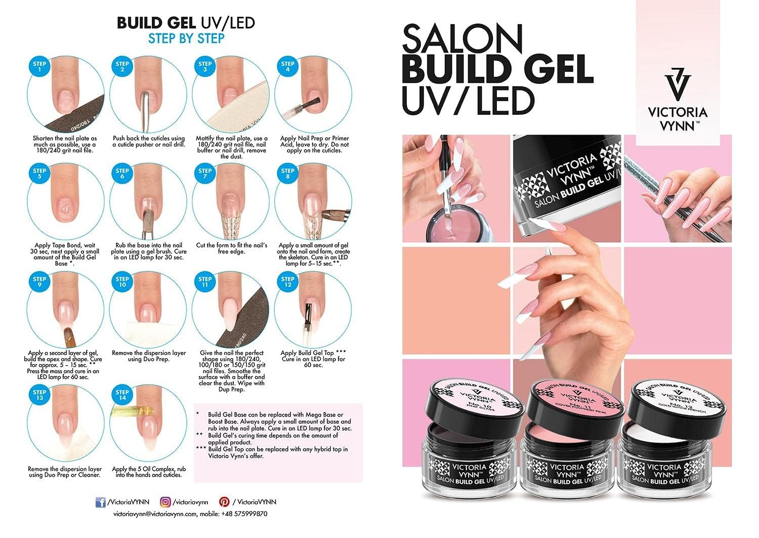VICTORIA VYNN BUILD GEL UV/LED 50ML No.03 soft pink