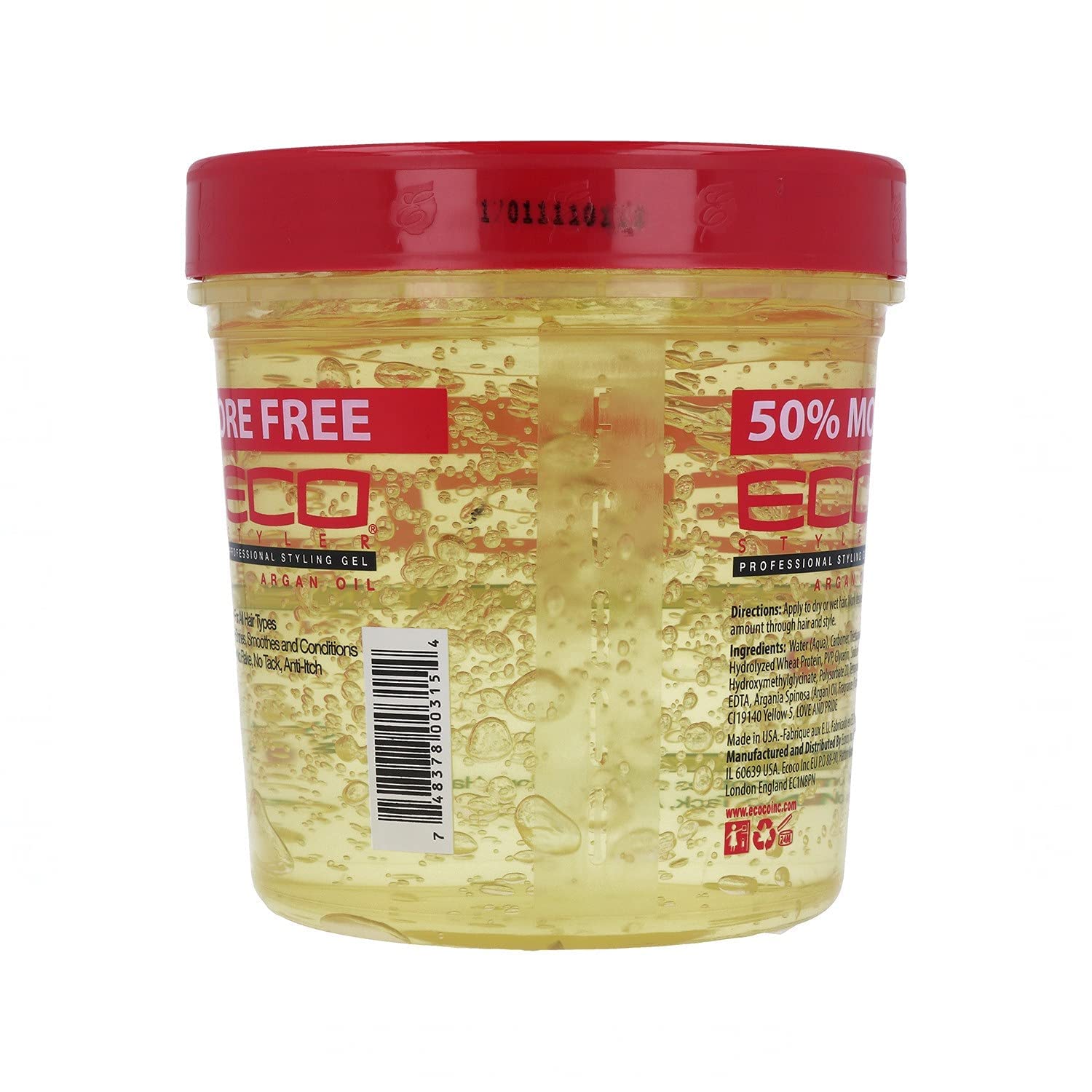 Eco Style Styling Gel, Argan Oil, 24 Ounce