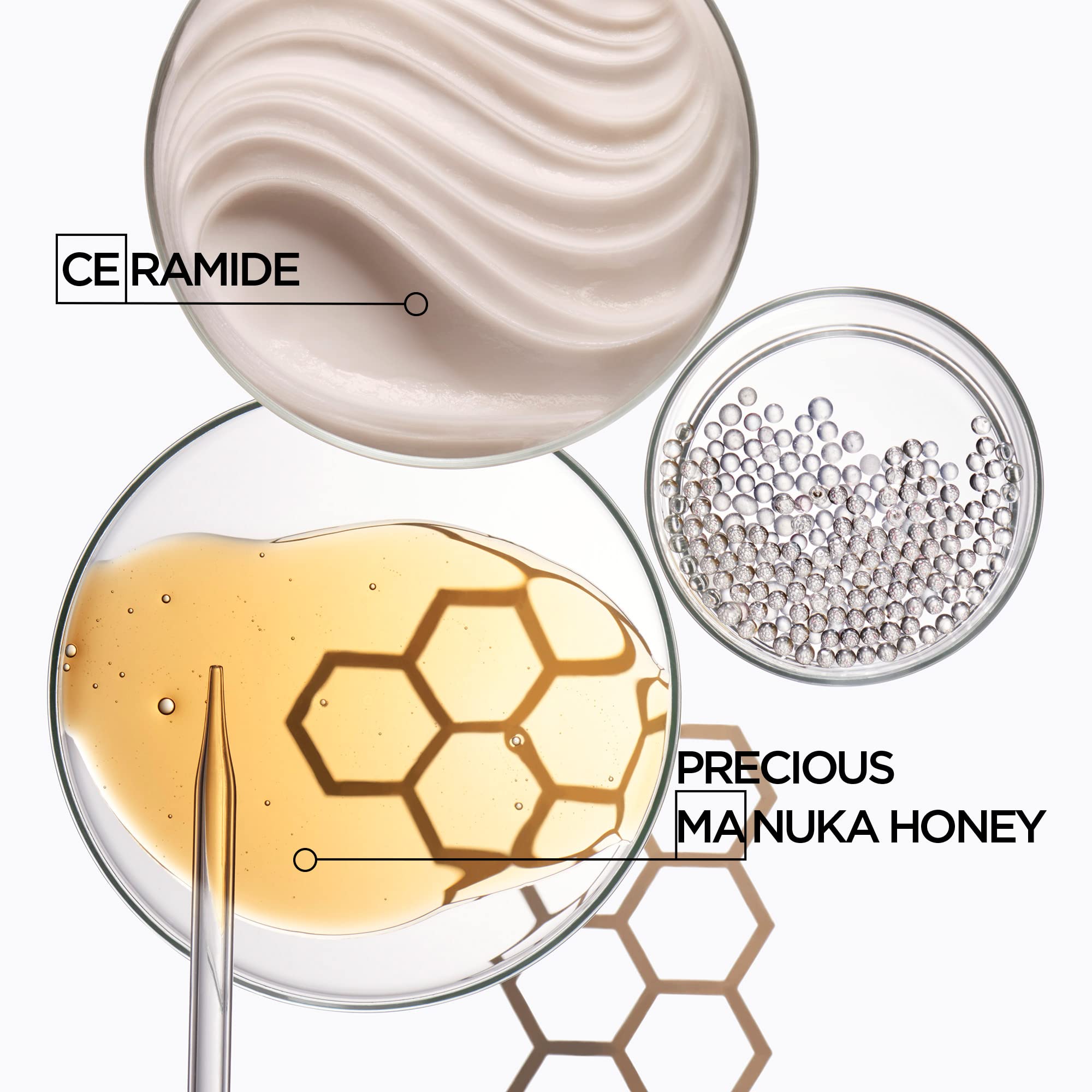 Kérastase Curl Manifesto, Shampoo, For Curly to Very Curly and Coily Hair, With Manuka Honey and Ceramide, Bain Hydratation Douceur, 250 ml