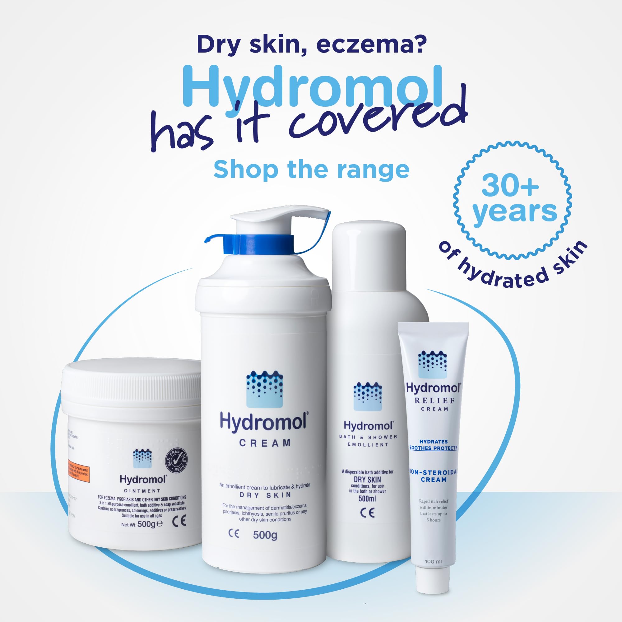 Hydromol bath & shower emollient additive 350ml by Alliance