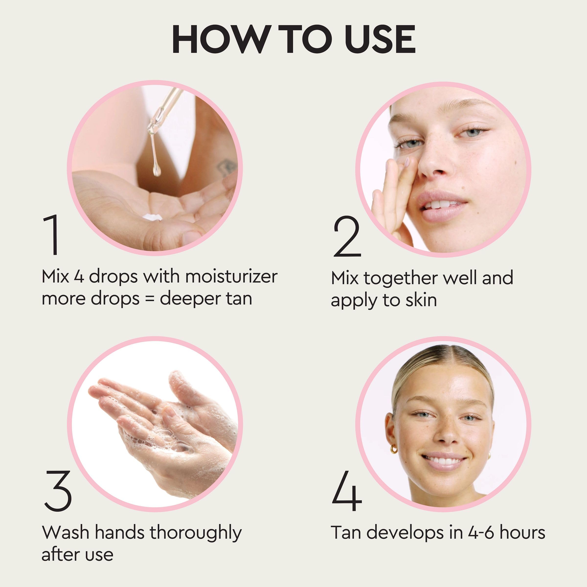 Tanologist Self Tan Drops Medium (30 ml) Add Self Tanning Drops to Skin Care For Sensitive Skin Dermatologist Approved Clean Ingredients & Vegan