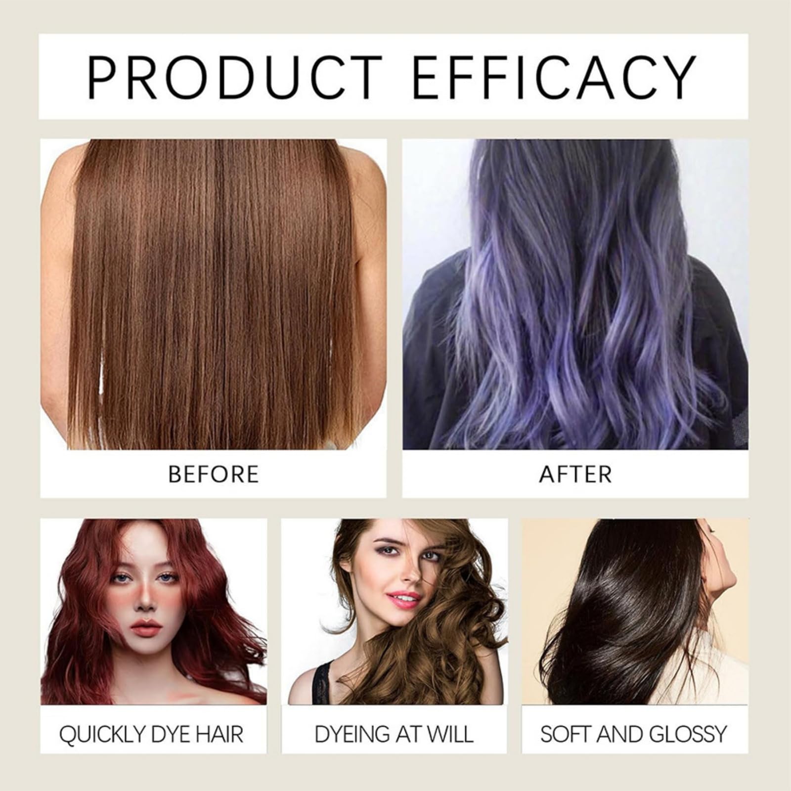 Polar Hair Dye Shampoo,Hair Dye Sham-poo,Instant Ha-ir Dy-es Shampoo,Ha-ir Colour Sham-poo Care,3 In 1 Instant Hairs D-ye Sham-poos,Easy to Use Shampoos D-ye,Colour Shampoos to Cover Grey Hairs,Red