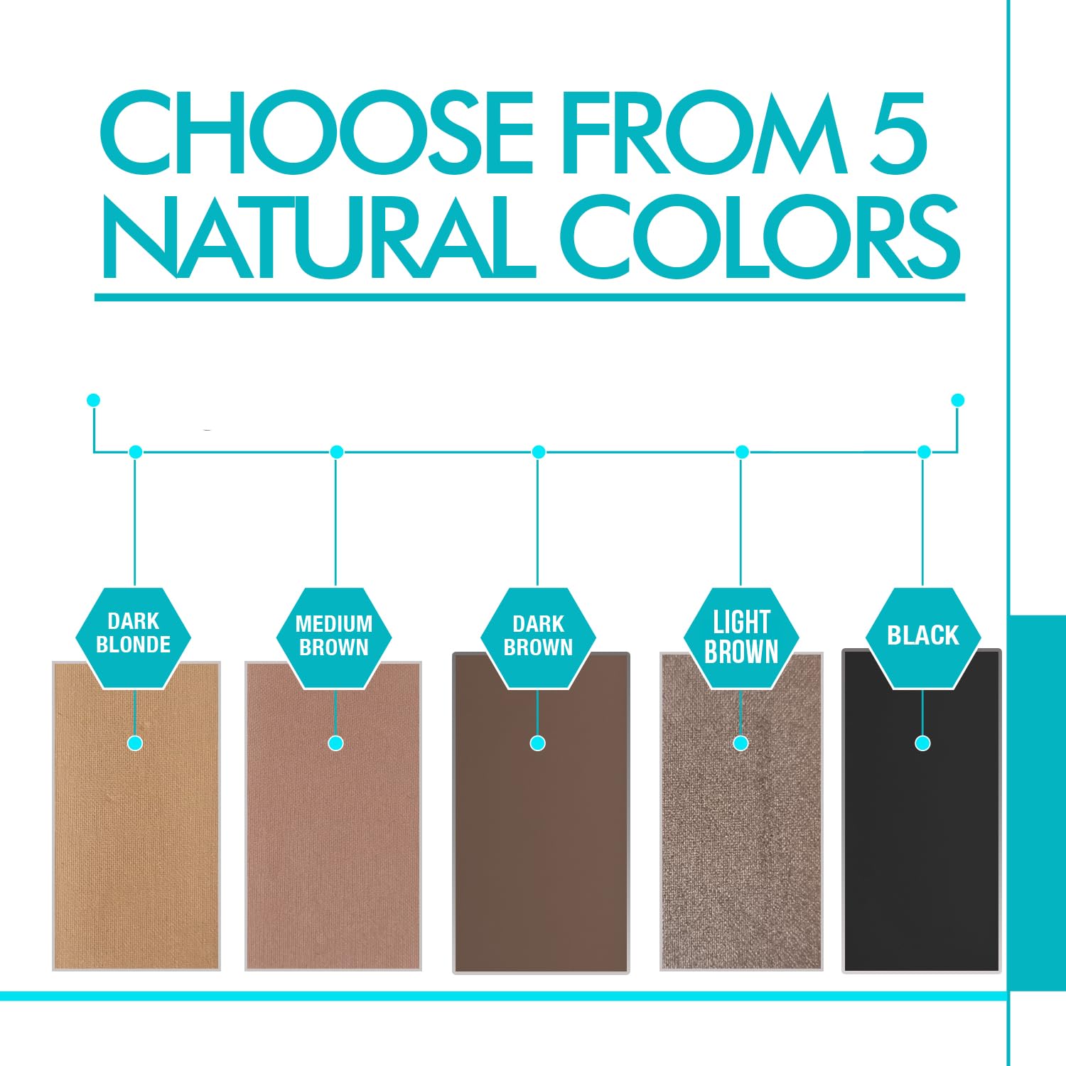 Hair Genetics Root Cover Up Dark Brown, Hide Your Grey Roots and Bald Spots Quickly and Easily, Natural Looking Root Touch Up Powder Defines and Fills in Eyebrows (Dark Brown)…