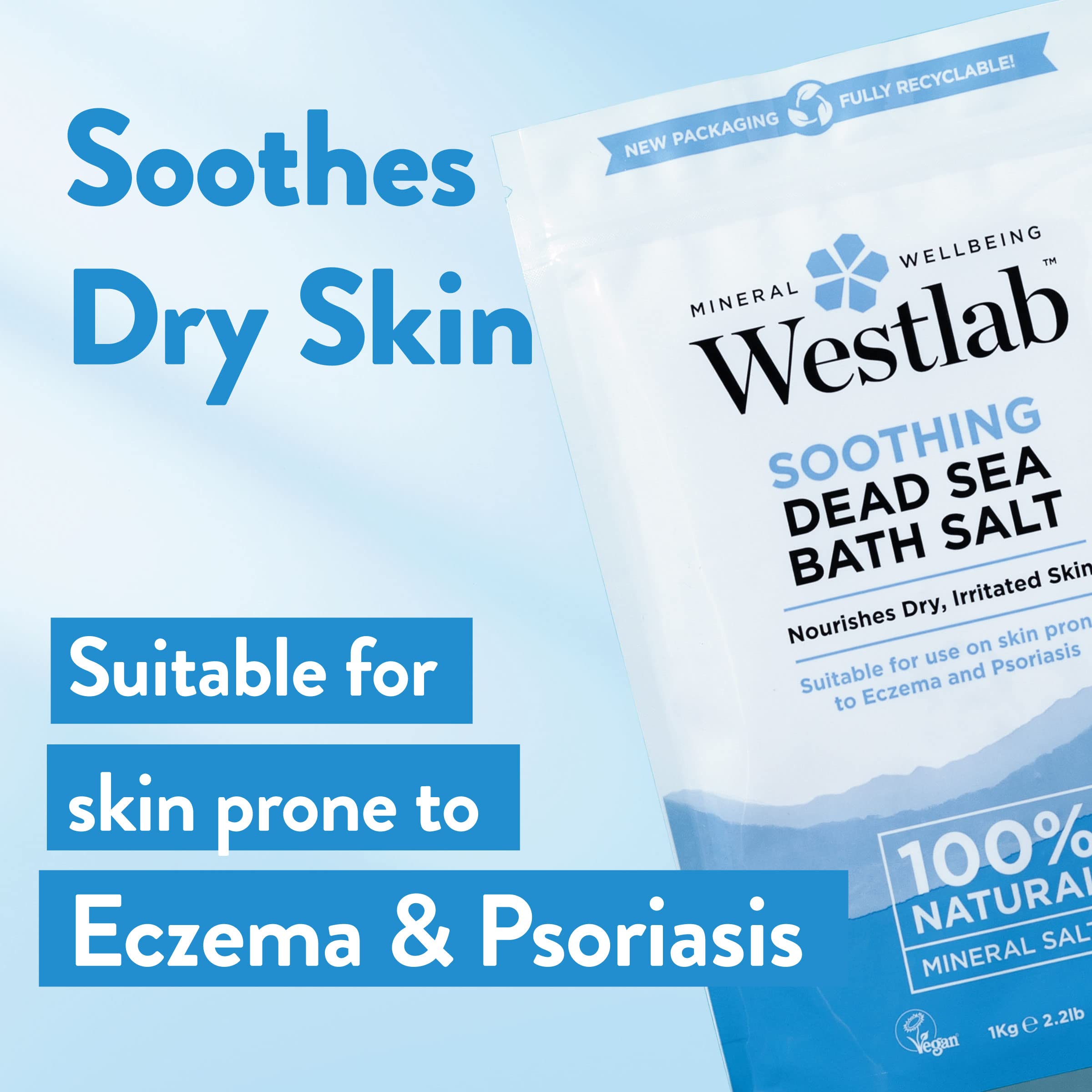 Westlab - Dead Sea Salt - 1kg
