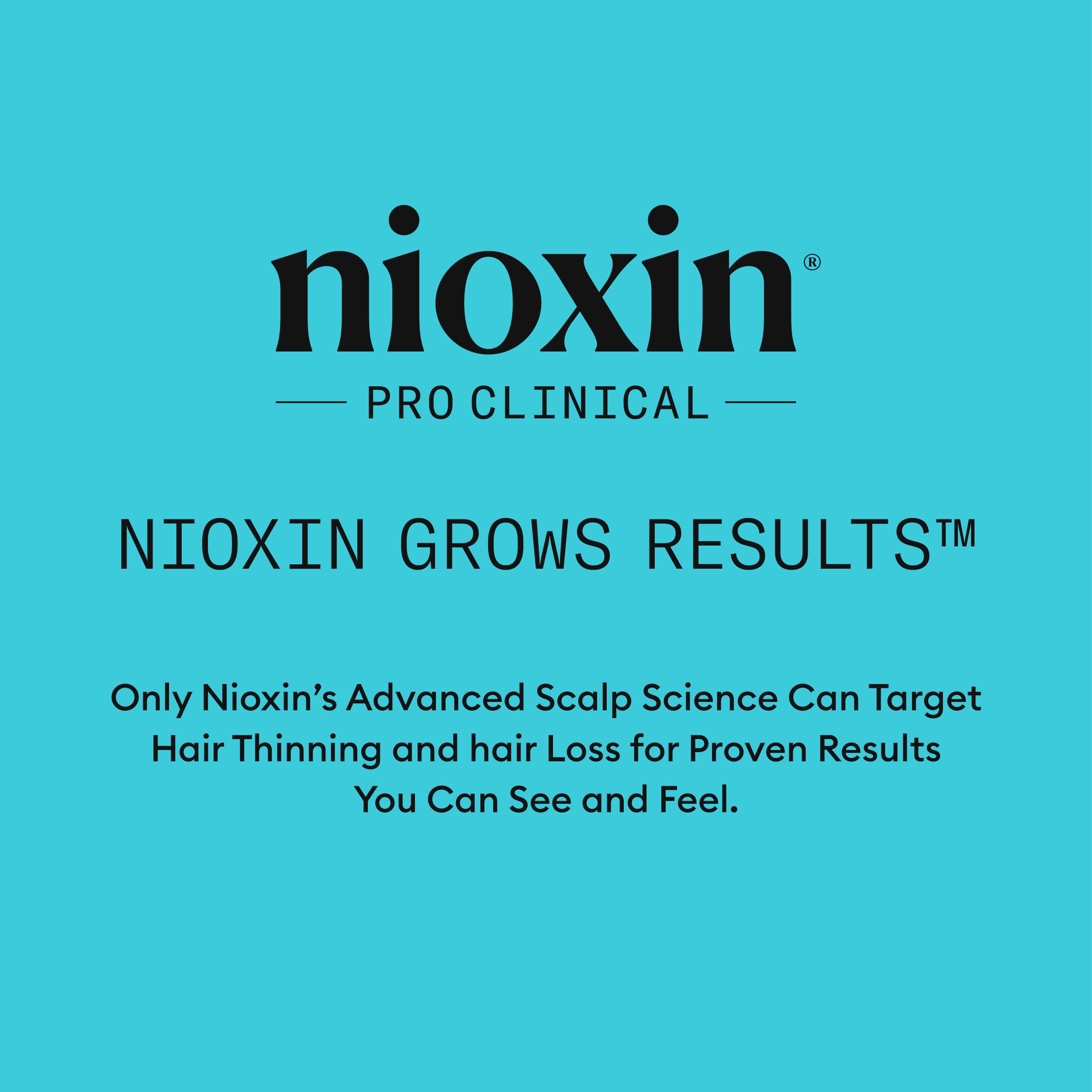 Nioxin Scalp + Hair Thickening System 3 Loyalty Kit - Hair Thickening System for Coloured, Dry and Damaged Hair with Light Thinning - Shampoo, Conditioner and Scalp Treatment, 300+300+100ml