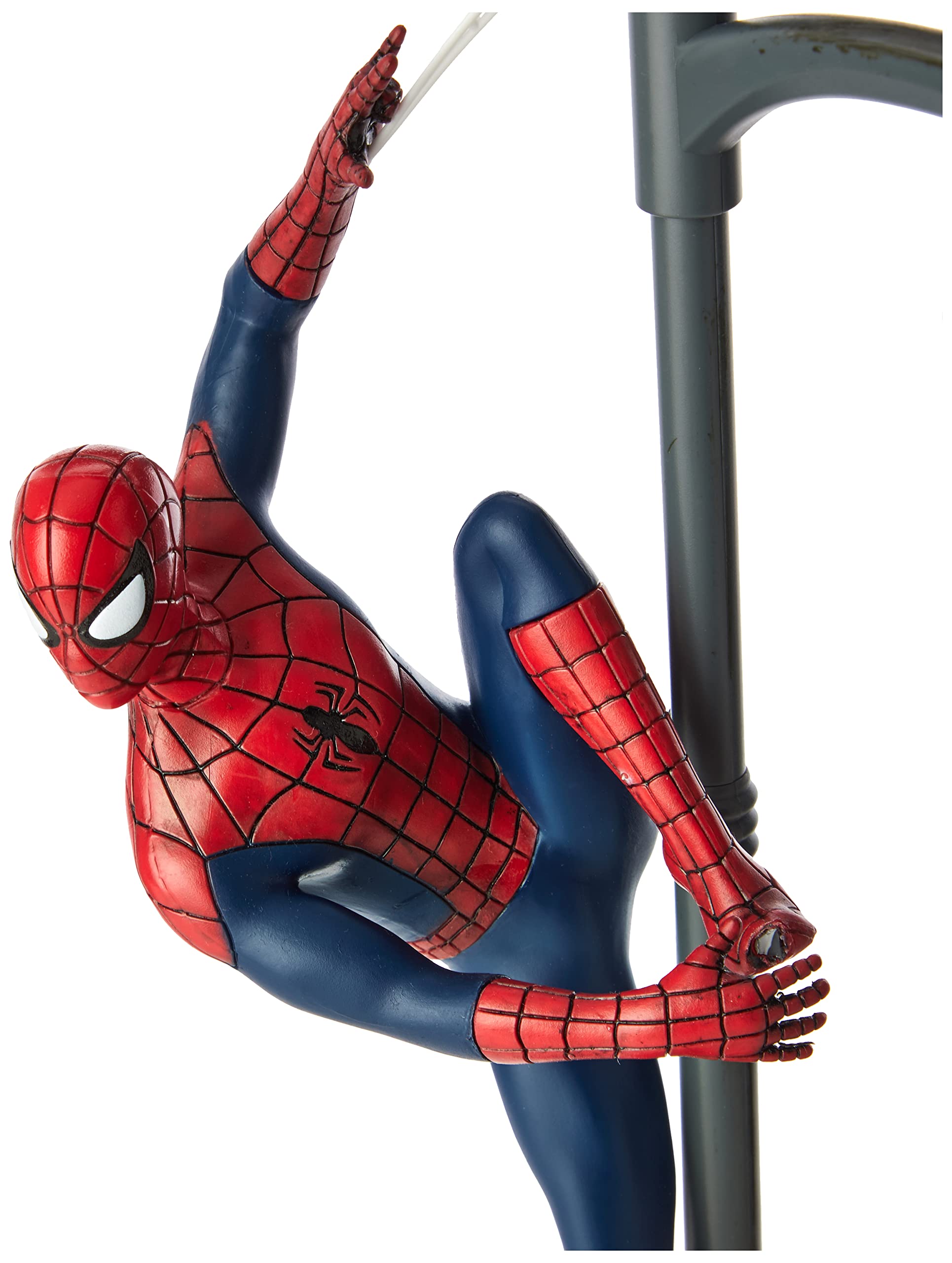 Spiderman Desk Lamp - Officially Licensed Disney Table Light, Marvel Streetlight Spider Man Spotlight, Gift for Multiverse Fans