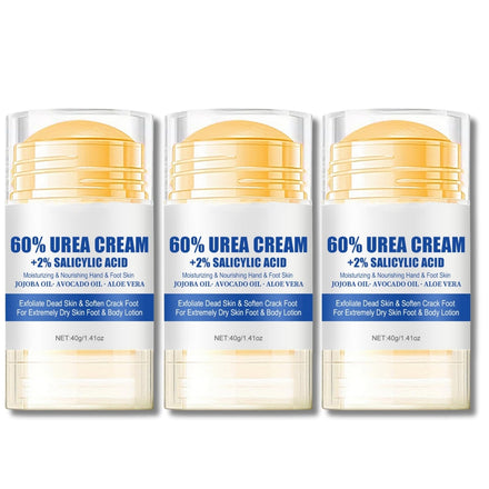 Urea Cream 60 Percent for Feet - Urea Foot Cream - Foot Cream for Cracked Heels and Dry Skin - Cracked Heel Repair Cream - Skin Care Hands & Feet - Foot Moisturiser (60% Urea Foot Creams)