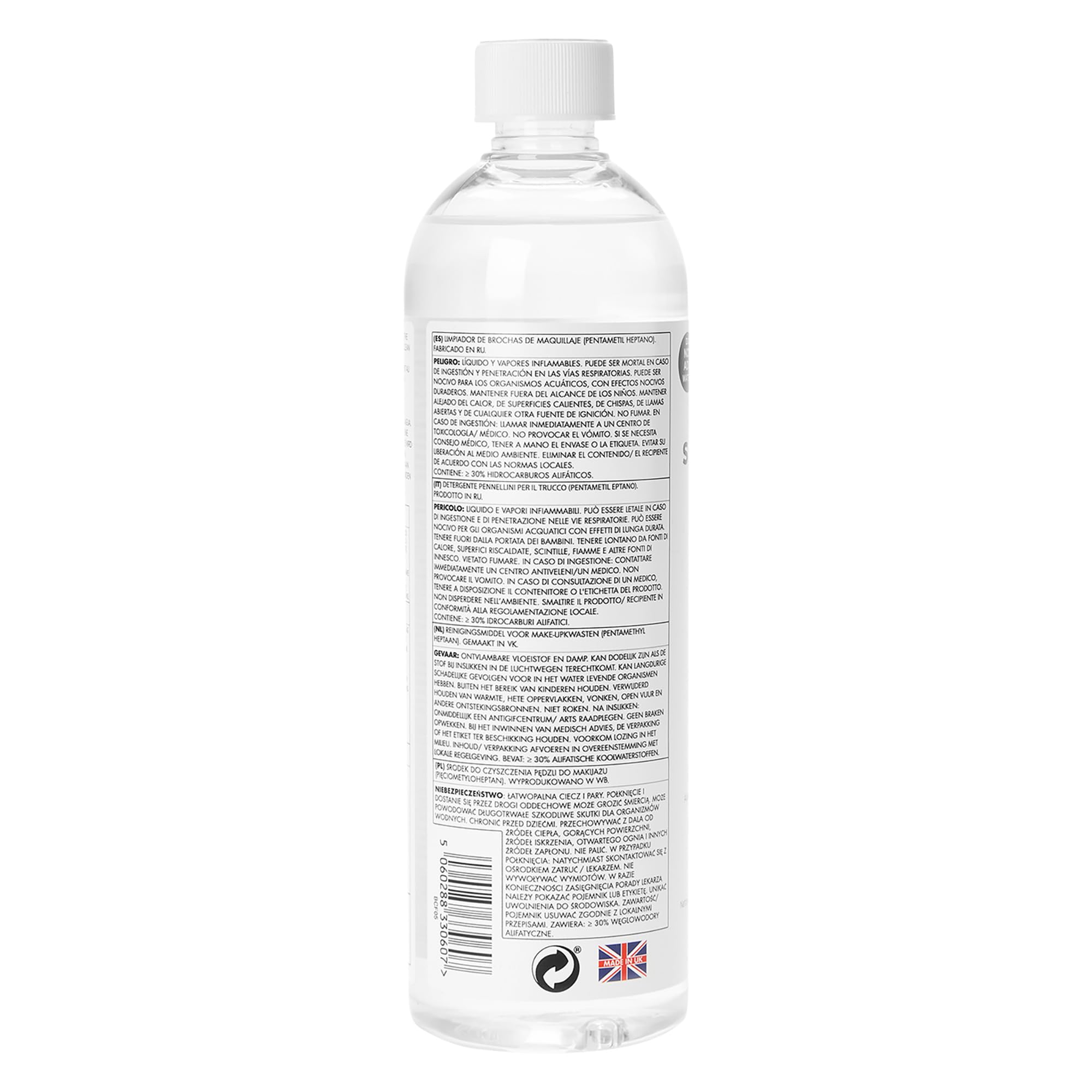 STYLPRO 500ml Unique Formula | Vegan | Makeup Brush Conditioning Cleanser | Makeup Brush Cleaner | Removes Makeup, Dead Skin, Bacteria and Dirt from your Makeup Brushes |Free from Alcohol and Parabens