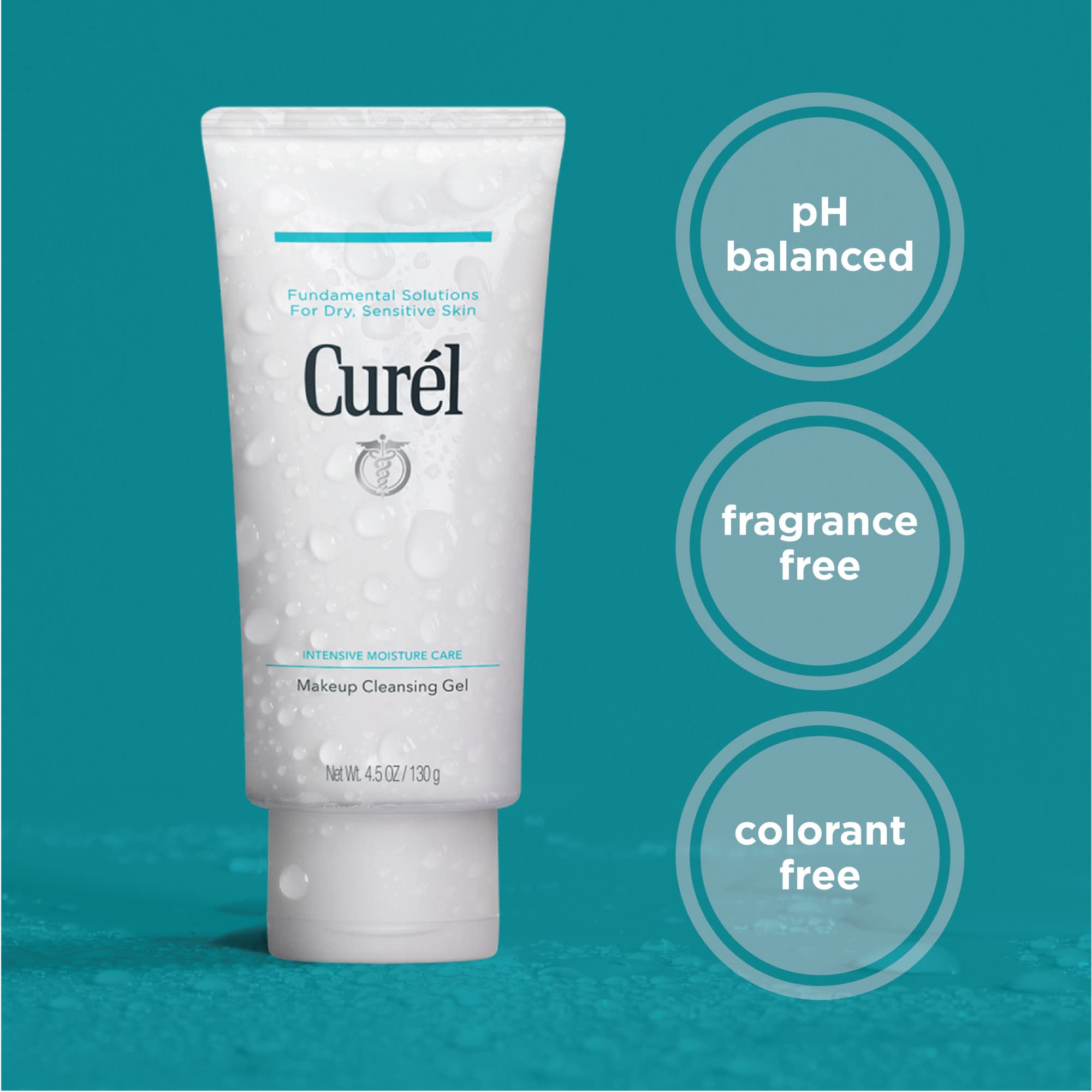 Curél Makeup Cleansing Gel 130g for Dry, Sensitive Skin