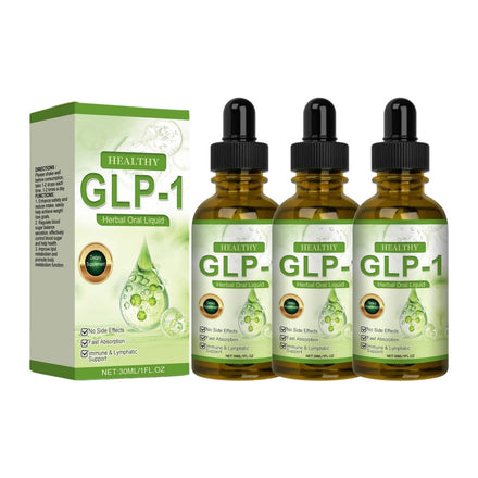 GLP-1 Advanced Supplement Liquid Natural Advanced Liquid Drops Body Care Liquids Drop Maximum Strength Overall Wellness Drops Supplement Liquids Relief Relaxation Daily Energy Support Body Drop (3)