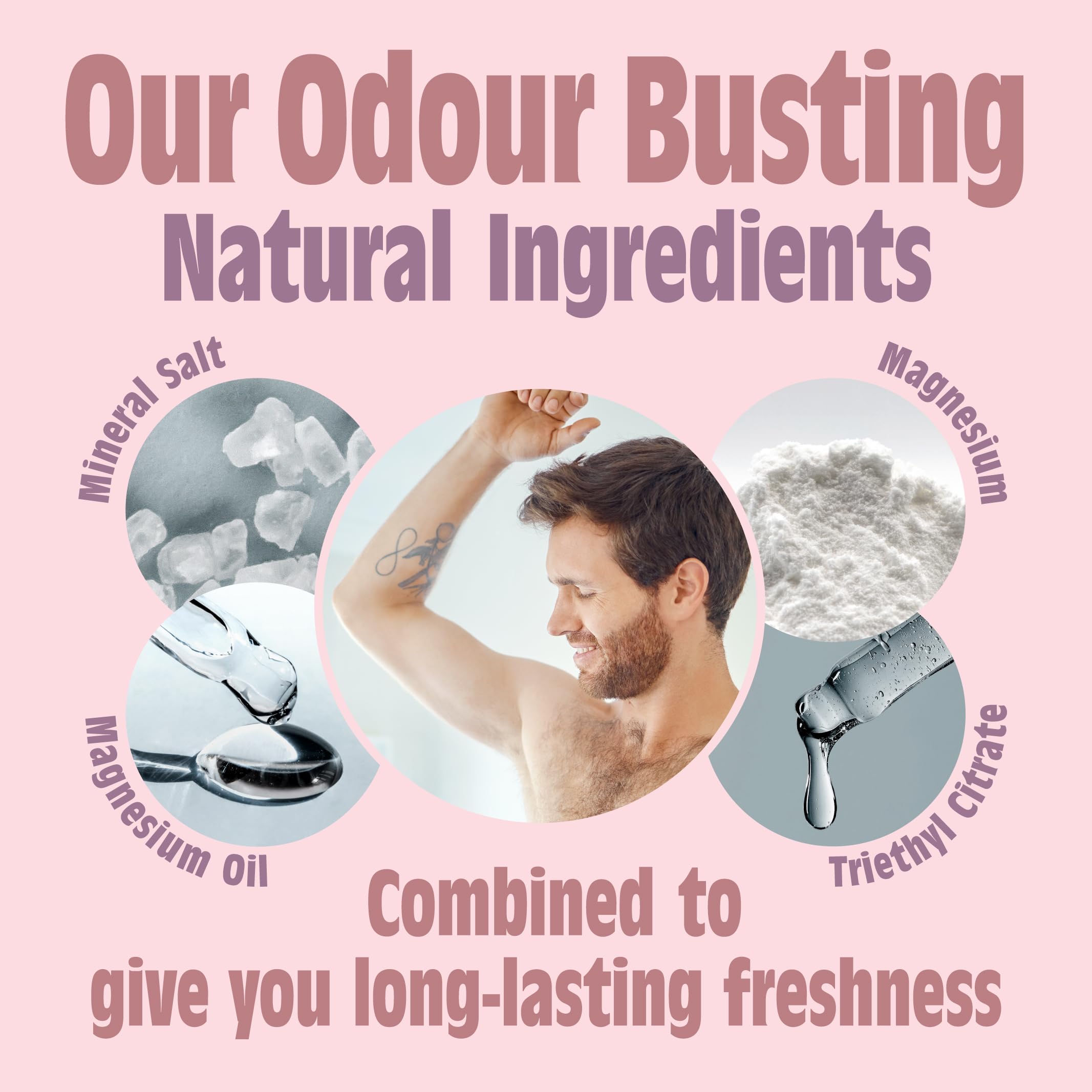 Salt of The Earth Lavender & Vanilla Natural Deodorant Refill 500ml