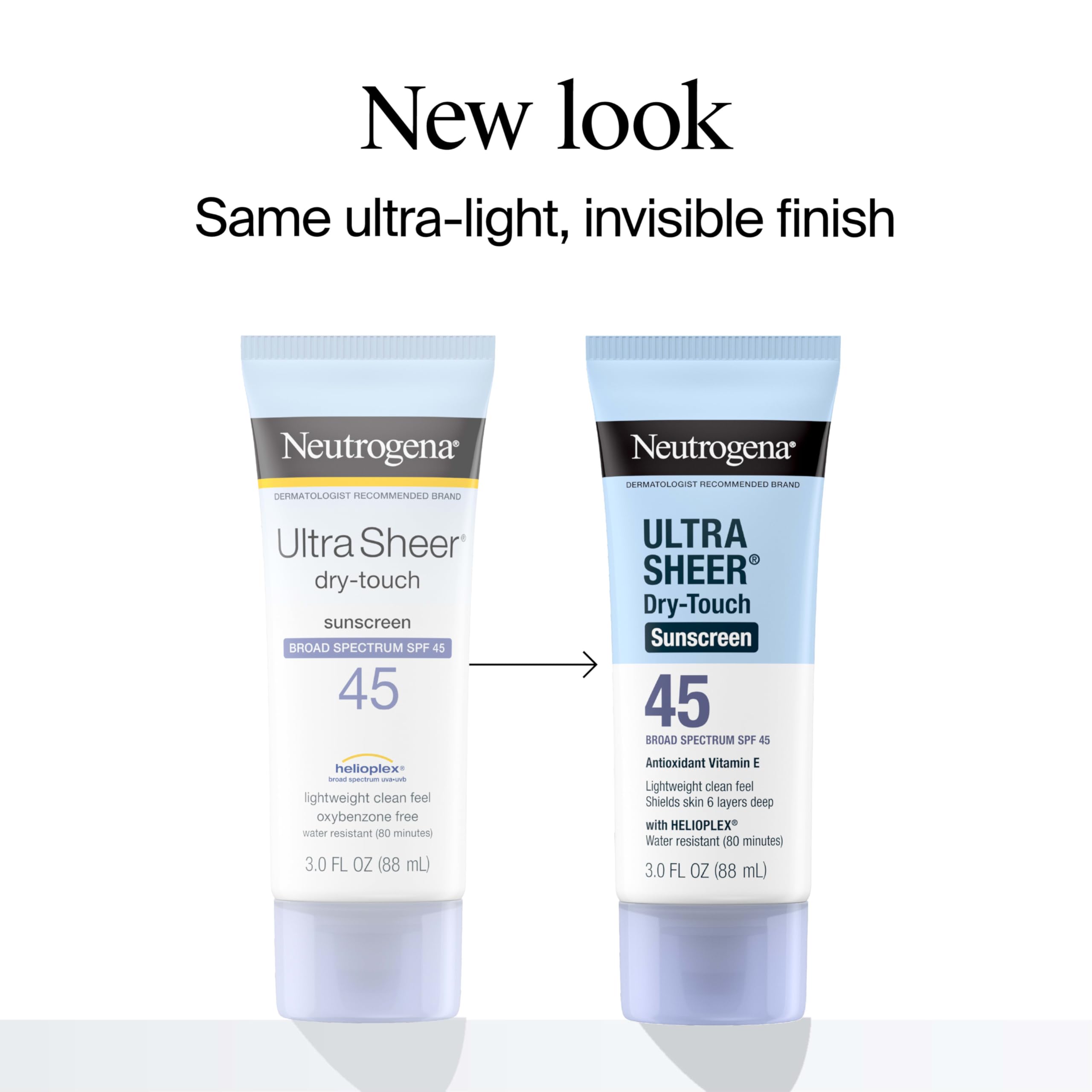 Neutrogena Ultra Sheer Sunscreen SPF 45 Twin Pack, 6 oz. by Neutrogena