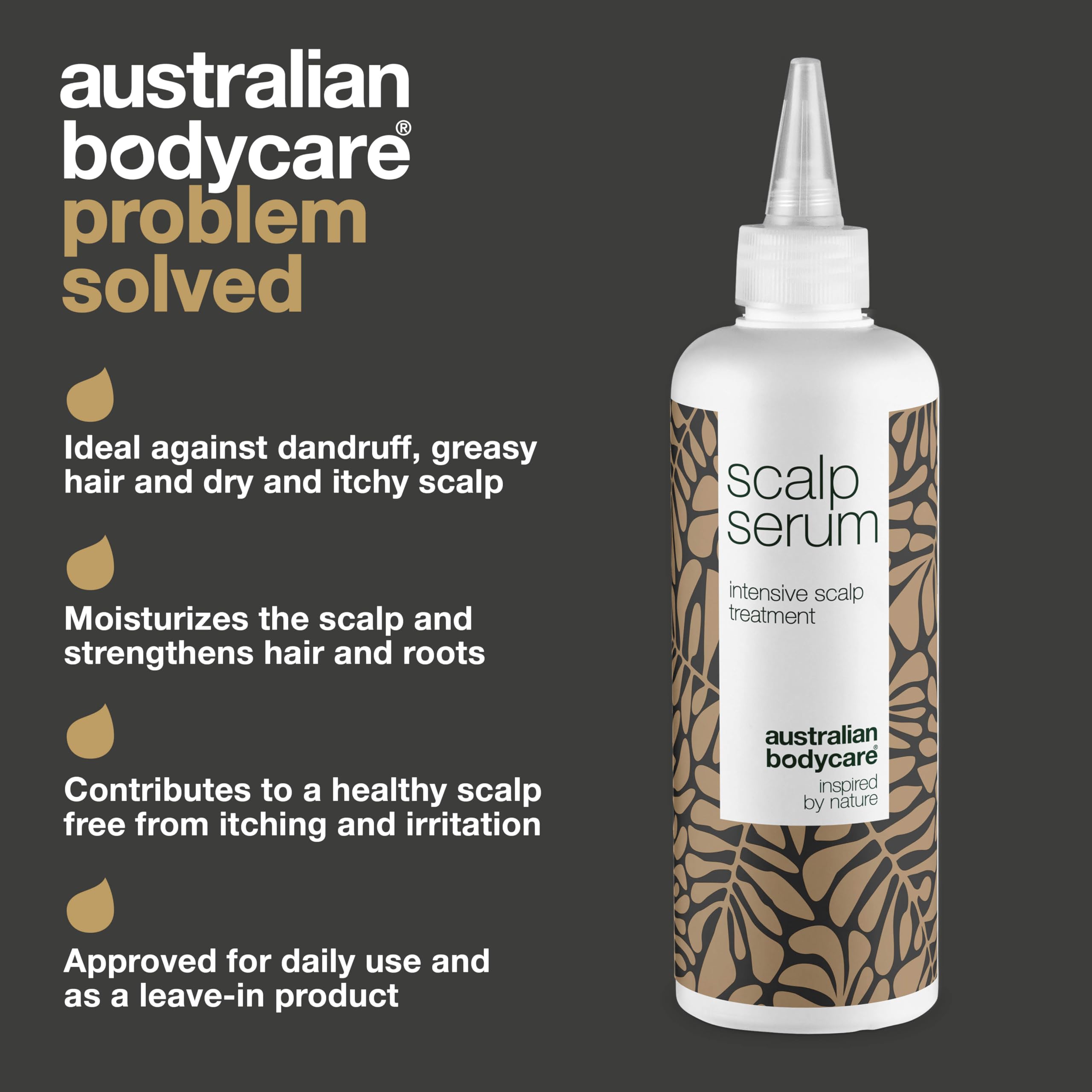 Scalp Treatment Products from Australian Bodycare for Dry, Itchy, Flaky Scalp & Hair, Dandruff, Spots & Pimples | Daily Care for People with Eczema or Psoriasis | Hair Cleanser for Men & Women (250ml)