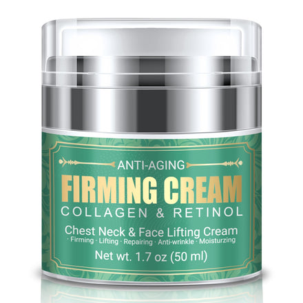 Anti Aging Firming Neck Cream - Anti Wrinkle Collagen Cream, Face Moisturizer Retinol Cream, Chest Neck & Face Cream Repairing|Lifting|Moisturzing Skin Care for Men | Women(1.7 OZ)