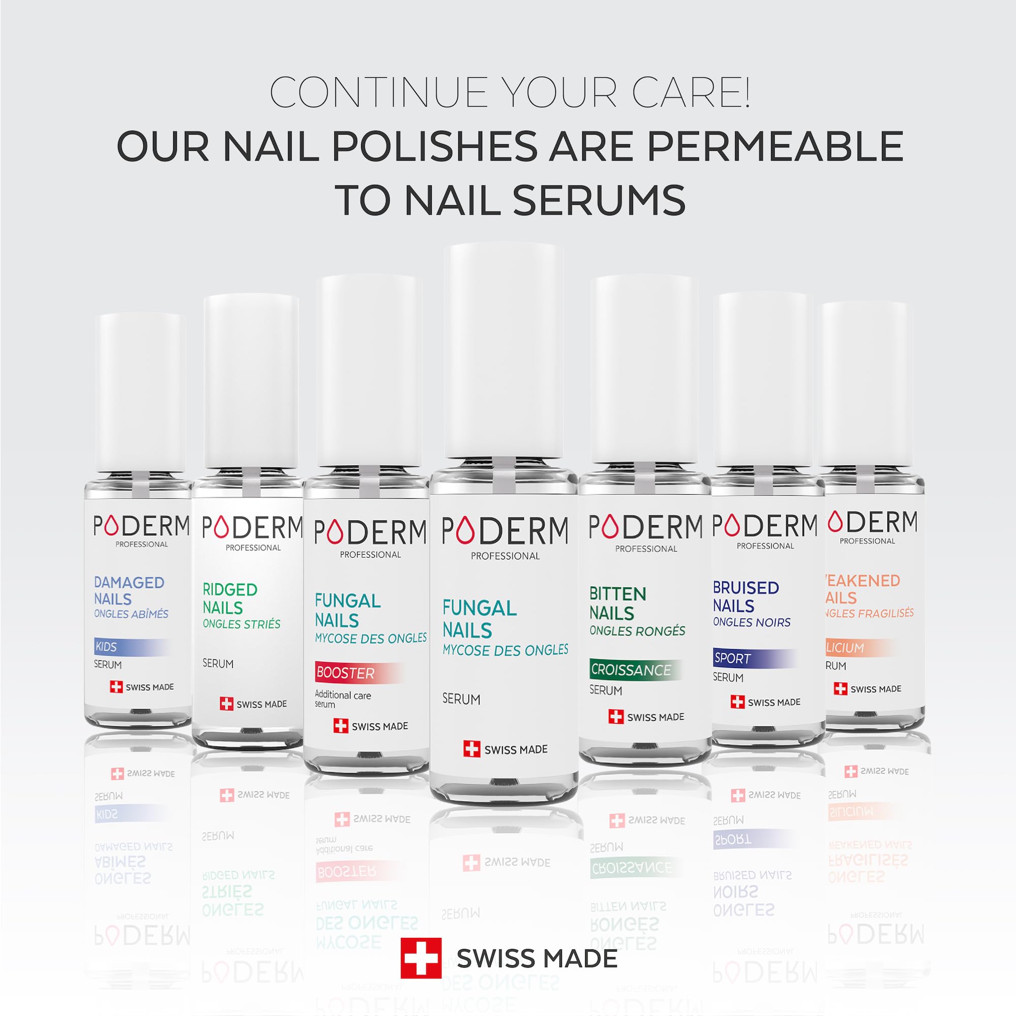 PODERM Swiss-Made Antifungal Nail Polish β Terracotta | Breathable Treatment with Tea Tree, Silicon & Biotin | Strengthens, Repairs & Conceals Yellow, Brittle & Damaged Nails | Podiatrist-Developed