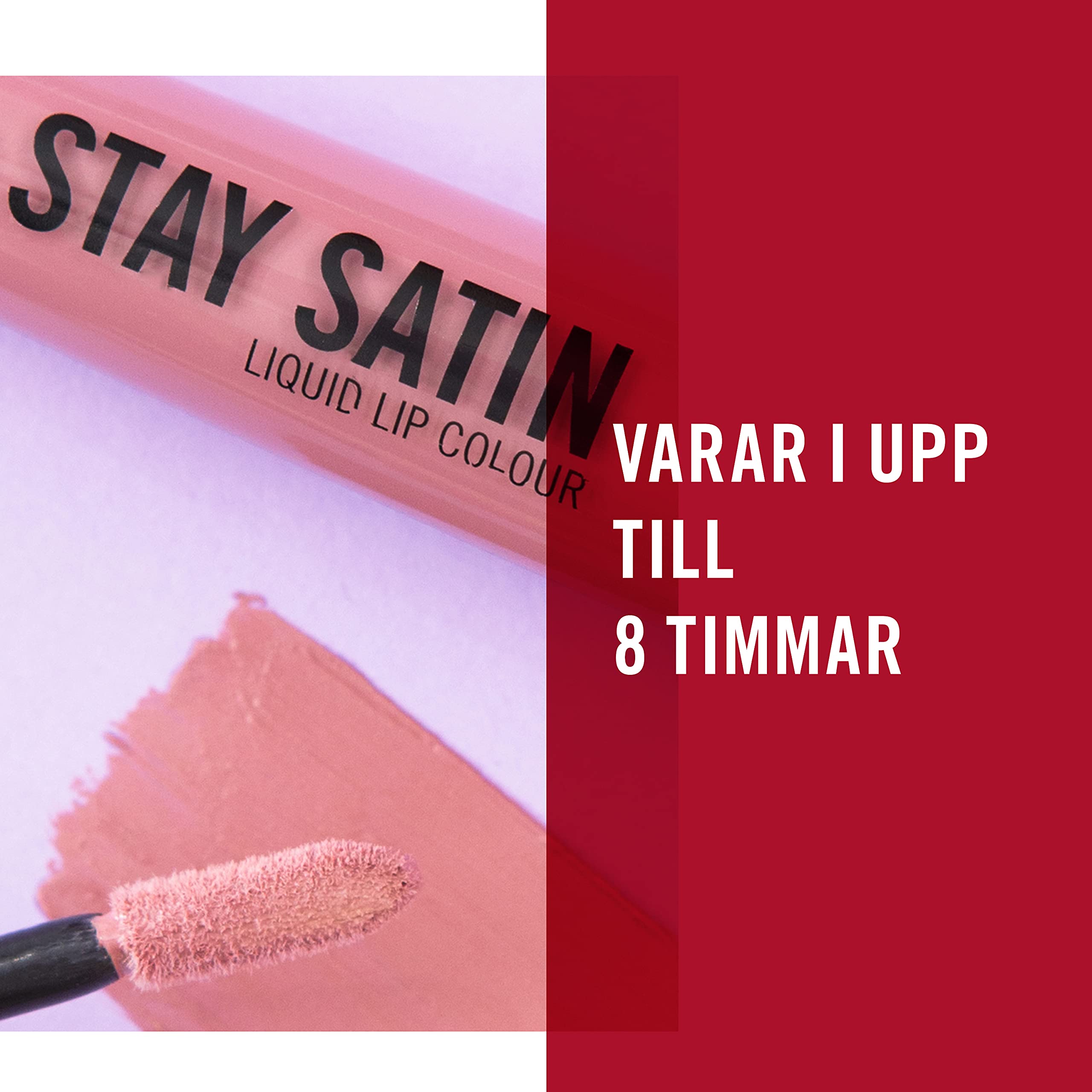 Stay Satin Liquid Lip Colour #200-Sike