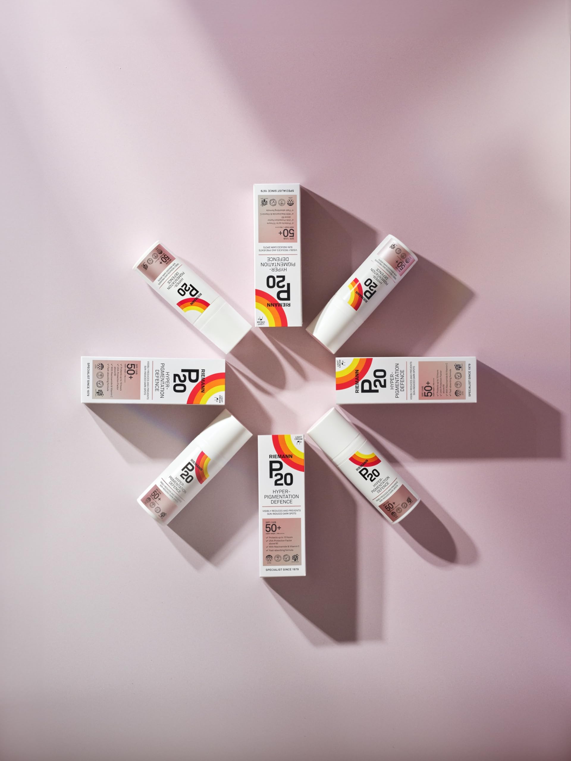 RIEMANN P20 Hyperpigmentation SPF 50+, Face, 50 g