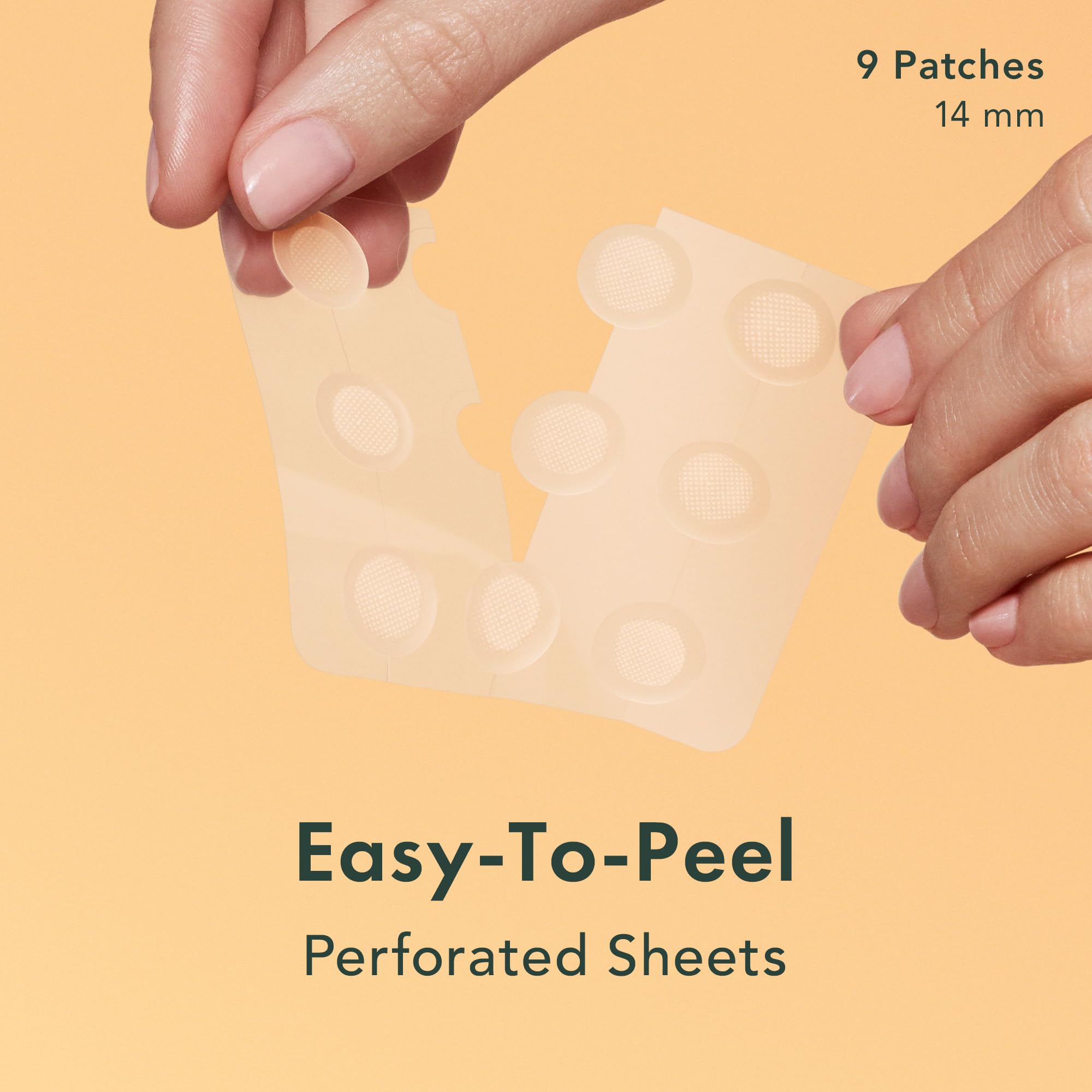 Rael Pimple Patches, Miracle Microcrystal Vitamin C Dark Spot Cover - Korean Skincare, Post Acne Mark Remover Correcting Treatment, w/ Glutathione, Niacinamide, Hydrocolloid, Vegan (9 Count)