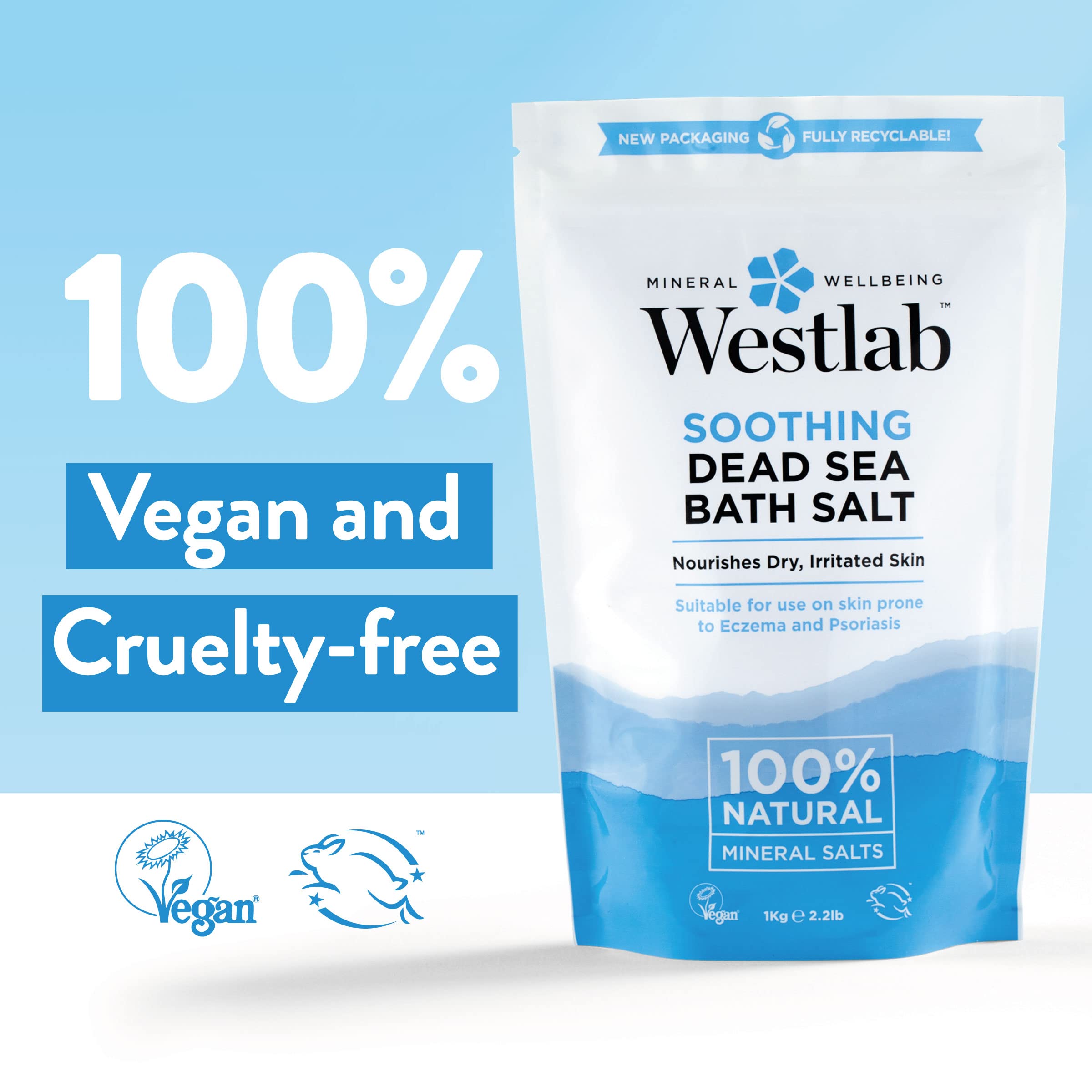 Westlab - Dead Sea Salt - 1kg