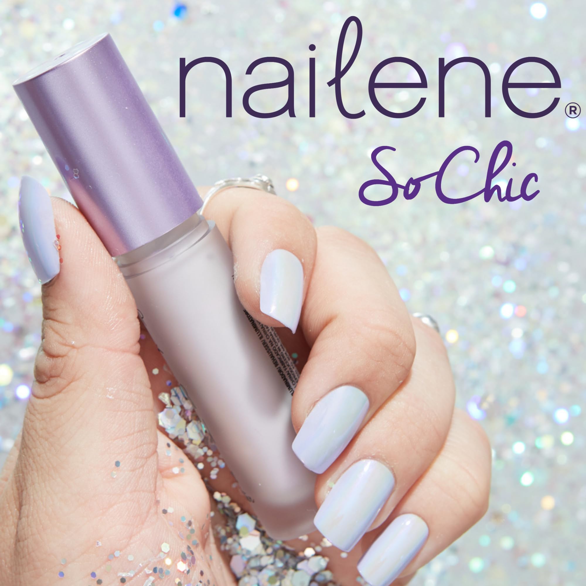 Nailene Super Strong, Fast-Drying Nail Glue – Durable, Easy to Apply False Nail Glue – Repairs Natural Nails – Quick-Drying Nail Adhesive Lasts Up to 7 Days, 3 Gram