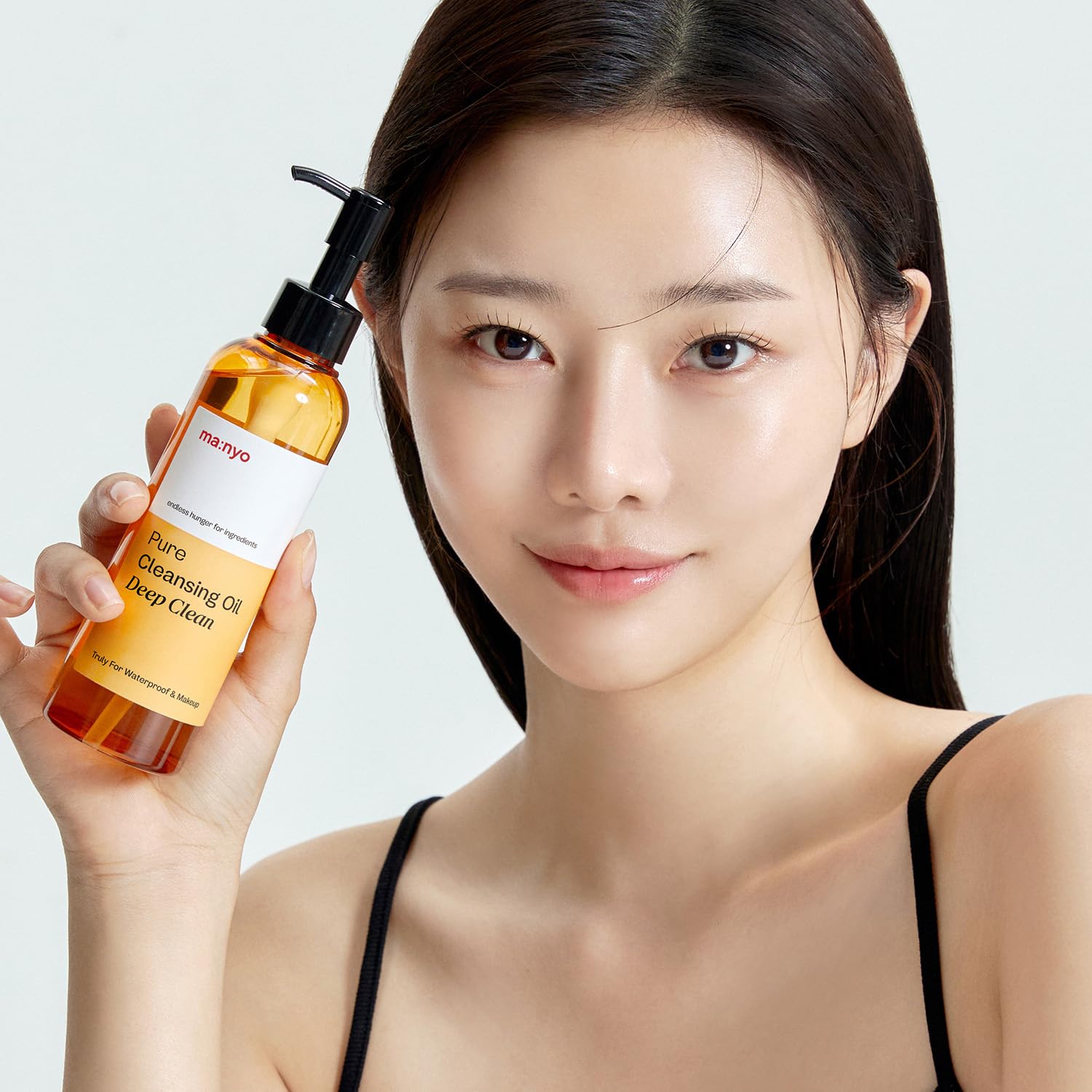 ma:nyo Pure Cleansing Oil Korean Facial Cleanser, Blackhead Melting, Daily Makeup Removal with Argan Oil, Korean Skin care 6.7 fl oz (Deep Clean)