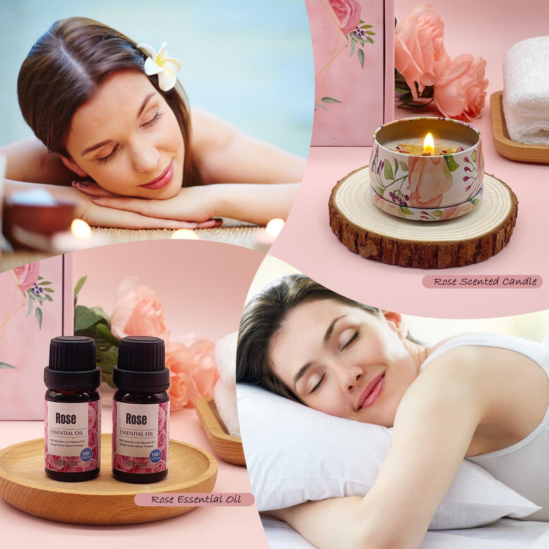 Birthday Gifts for Women, Happy Birthday Pamper Hampers Relaxation Bath Set Package for Her, Birthday Presents Gift Box for Best Friends Mum Sister Auntie Wife, Ladies Birthday Gift Set Idea