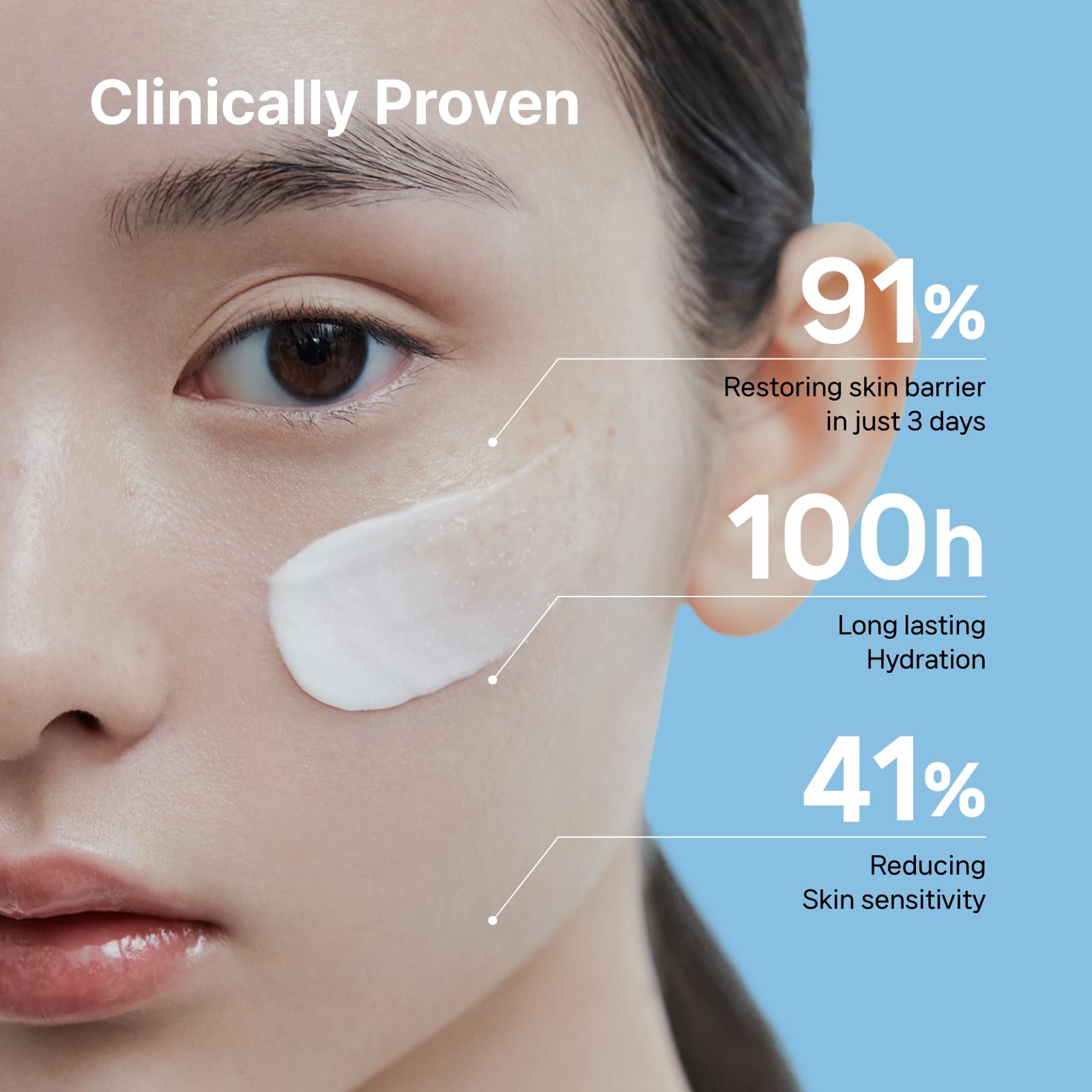 ILLIYOON Ceramide Ato Concentrate Cream (200ml, 6.76 Fl Oz) | Moisturizer for Dry&Sensitive Skin, 100hr Hydration, Restoring Skin Barrier | Gentle for Infants and Adults | Vegan | Fragrance Free