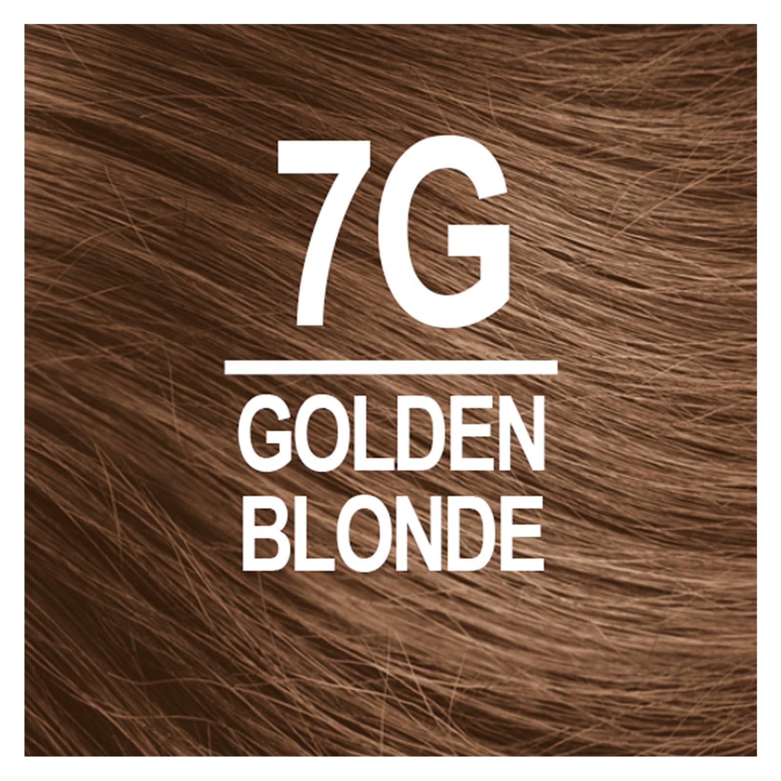 Naturtint 7G Golden Blonde Permanent Hair Color (Pack of 1), Ammonia Free, Vegan, Cruelty Free, up to 100% Gray Coverage, Long Lasting Results (Packaging may vary)