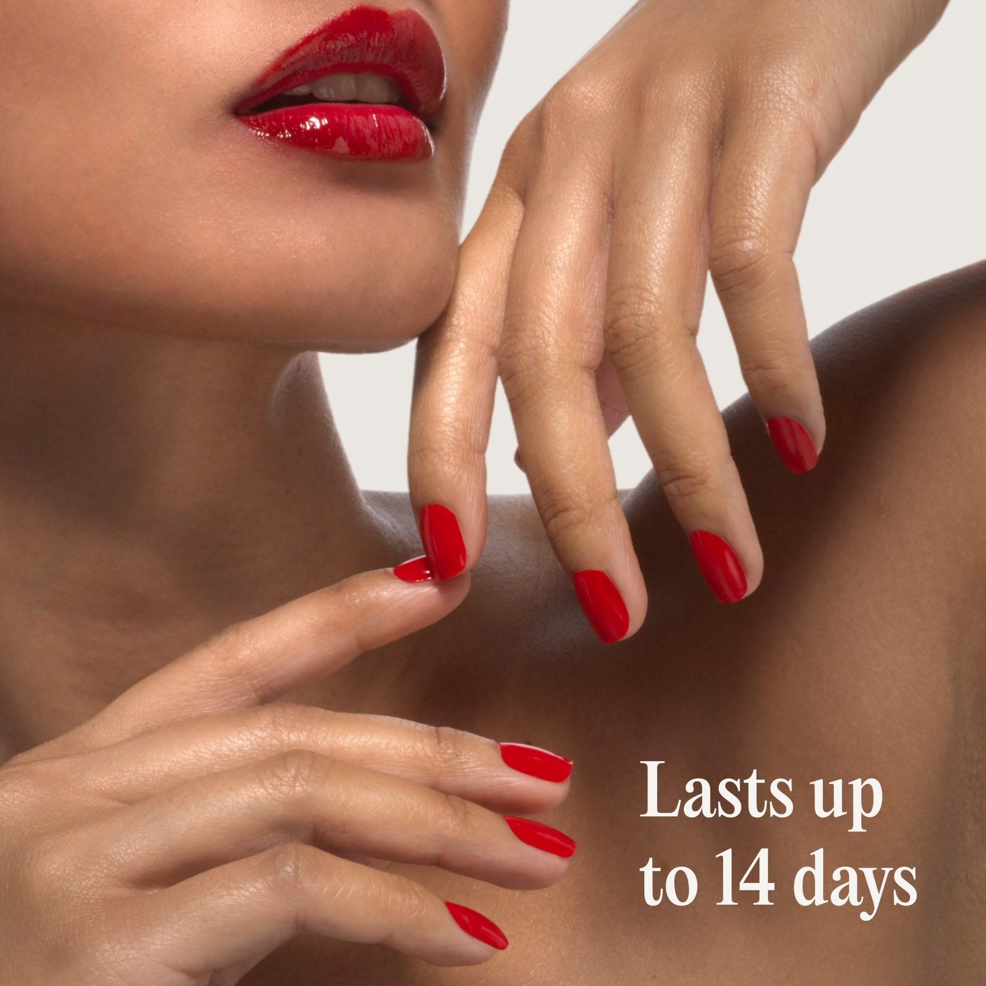 Mylee Gel Nail Wraps – 10 Pre-Cured Gel Stickers for Instant Mani – No Lamp Needed, Chip-Resistant, Glossy Finish, Lasts Up to 14 Days – Easy to Apply, Vegan & Cruelty-Free (0033 - French Cancan)