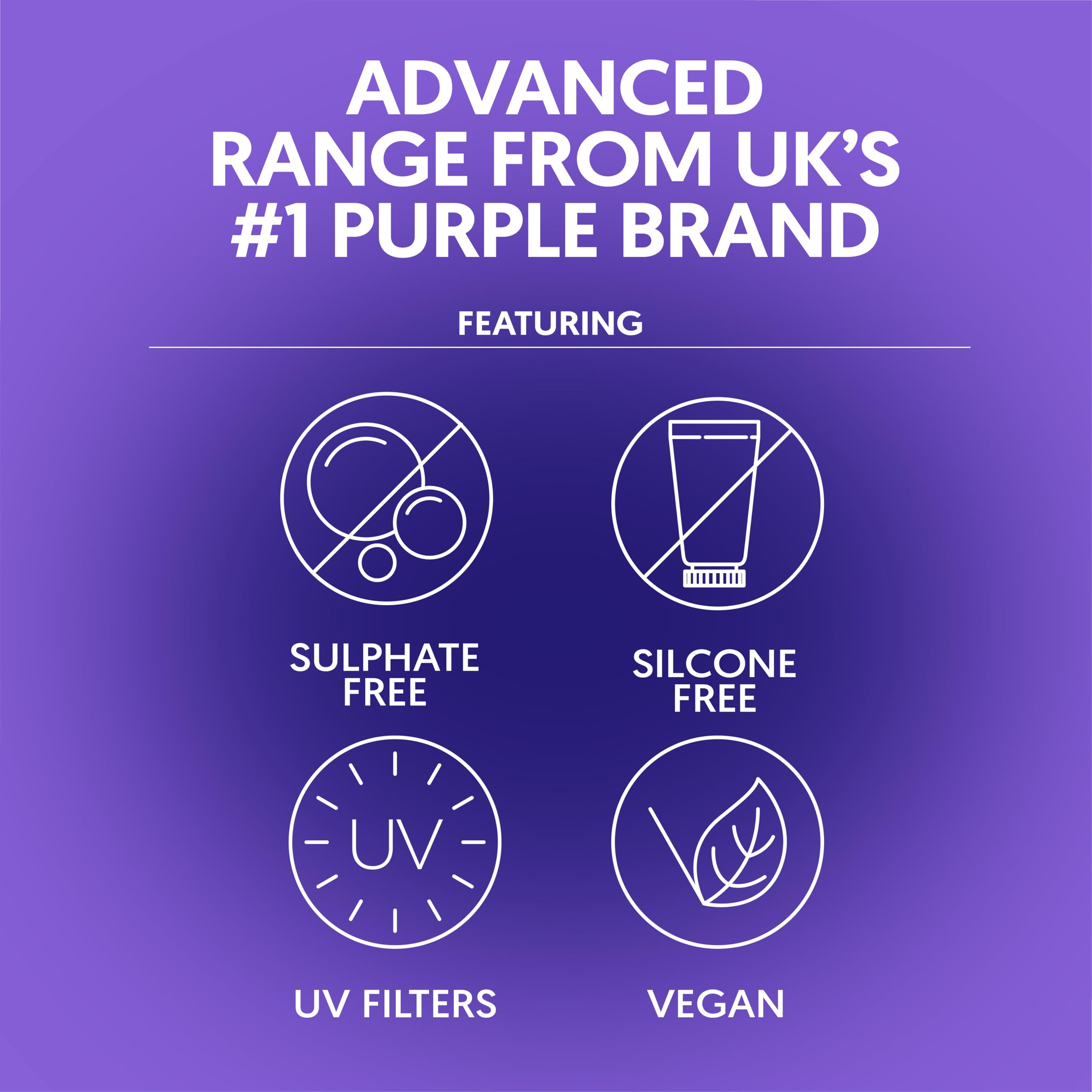 PRO:VOKE Illuminex Touch of Silver Hydrating Purple Toning Hair Mask, 300 ml