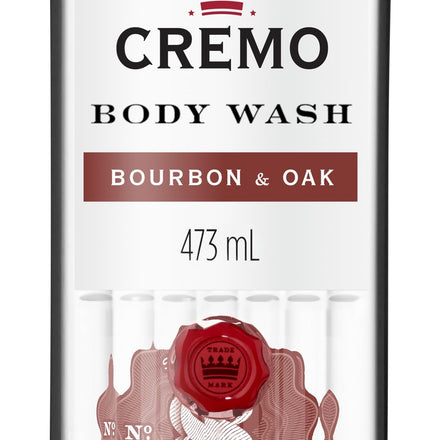 Cremo All Season Body Wash, Bourbon & Oak, 16 Ounce (Pack of 3)
