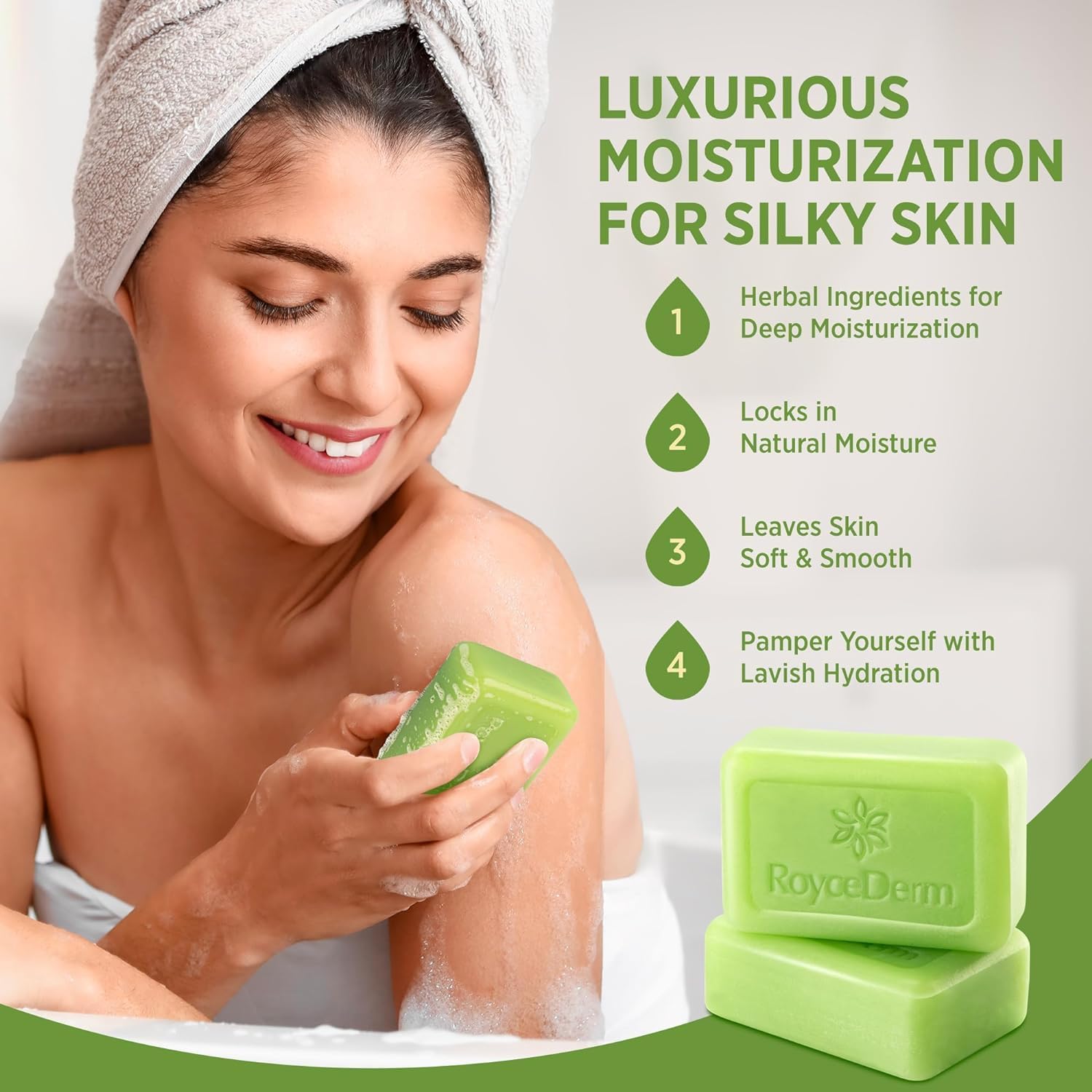 Tea Tree Oil Antifungal Soap – Antifungal Treatment for Face & Body Acne, Athlete's Foot, Tinea, Folliculitis Ringworm Jock Itch - Refresh & Cleanse with Natural Herbal Extracts