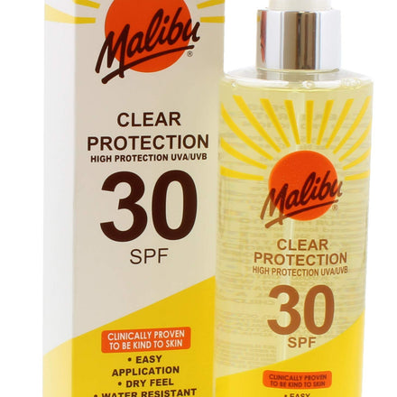 MALIBU 250ml SPF 30 Clear Protect Spray