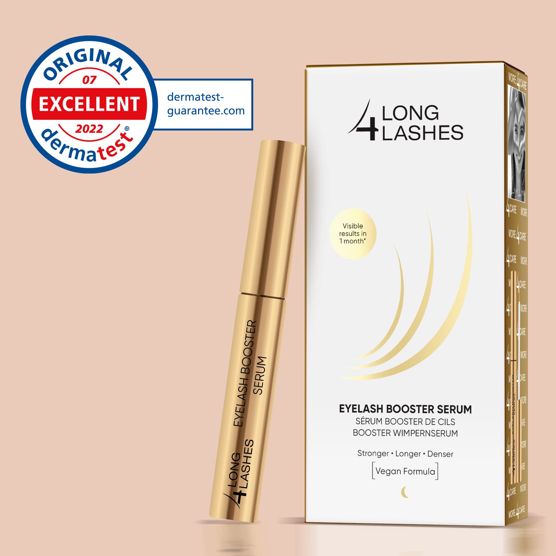 NEW! LONG 4 LASHES FX5 Power Formula 3 ml Enhancing Eyelash Serum