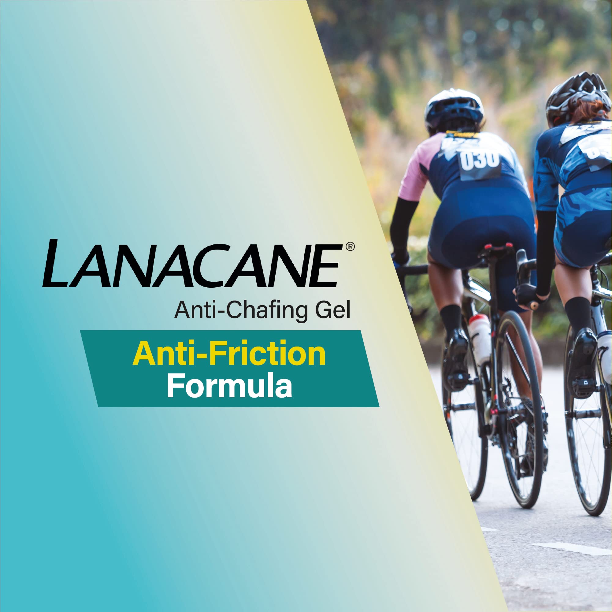 Lanacane, Anti Chafe, 28g X 2, Anti-Chafing Gel, Anti-Friction Cream, Leg, Sandal, Under Arm, Under Breast, Easy To Apply, Multi Purpose Use, Itching and Rash Treatments, Medication