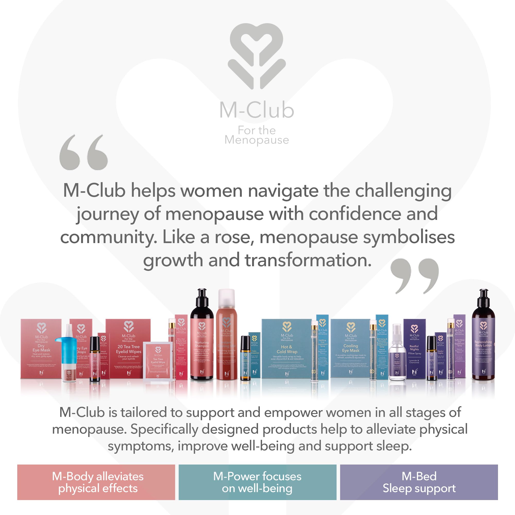 M-Club Instant Cooling Spray for Face & Body 2x 150ml – Instant Relief for Menopause Hot Flushes, Overheating & Night Sweats – Non-Sticky Moisturising Mist, Hydrates & Relieves - Alcohol-Free Formula