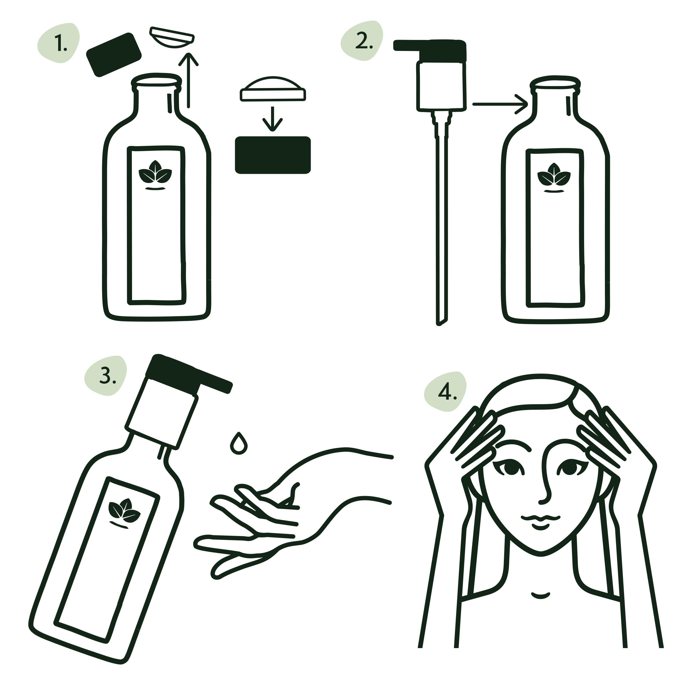 Nature Spell Rosemary Oil & Batana Oil Hair Care Set For Hair Growth, Scalp & Hair Strengthening Duo, With Applicator & Pump, 2 x 150ml