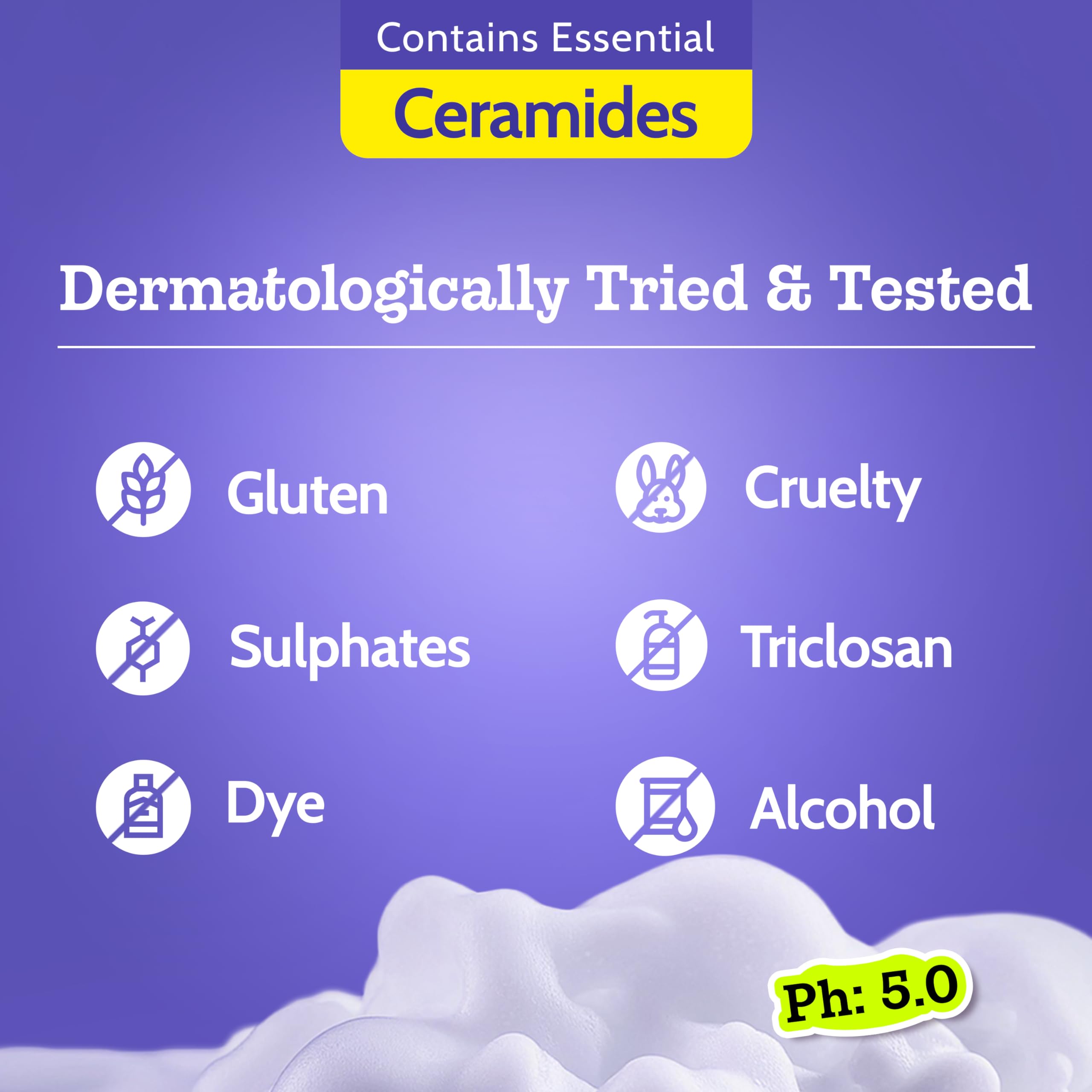 Chemist at Play Body Wash Exfoliating for Dry Rough Bumpy Strawberry Skin with 1% Salicylic Acid 2% Lactic Acid and Ceramides for Men and Women | 236 ml