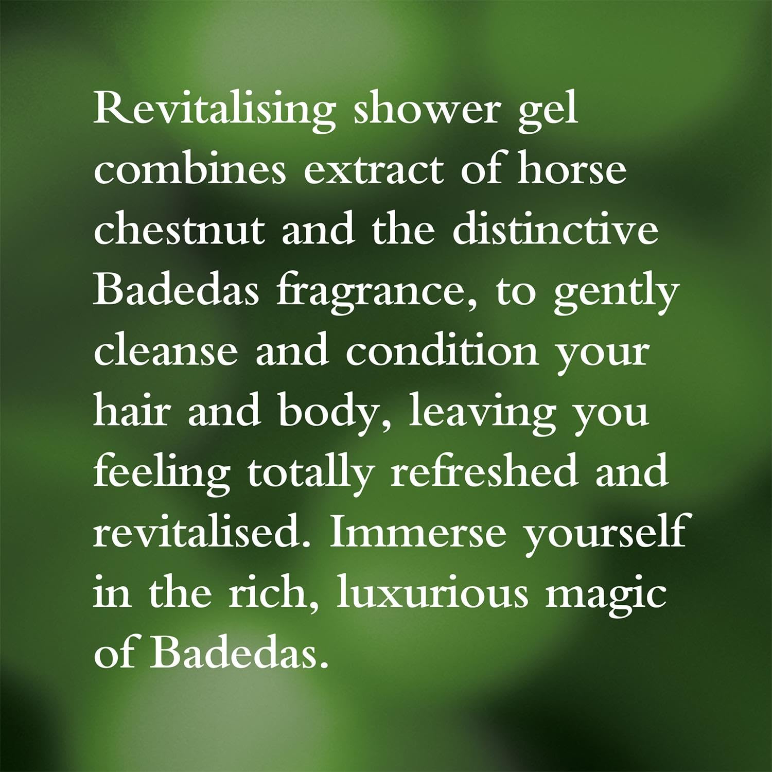 Badedas 3-in-1 Revitalizing Shower Gel Shampoo and Conditioner having a rich formulation with extract of horse chestnut and the distinctive Badedas Fragrance, 200 ml Pack of 12